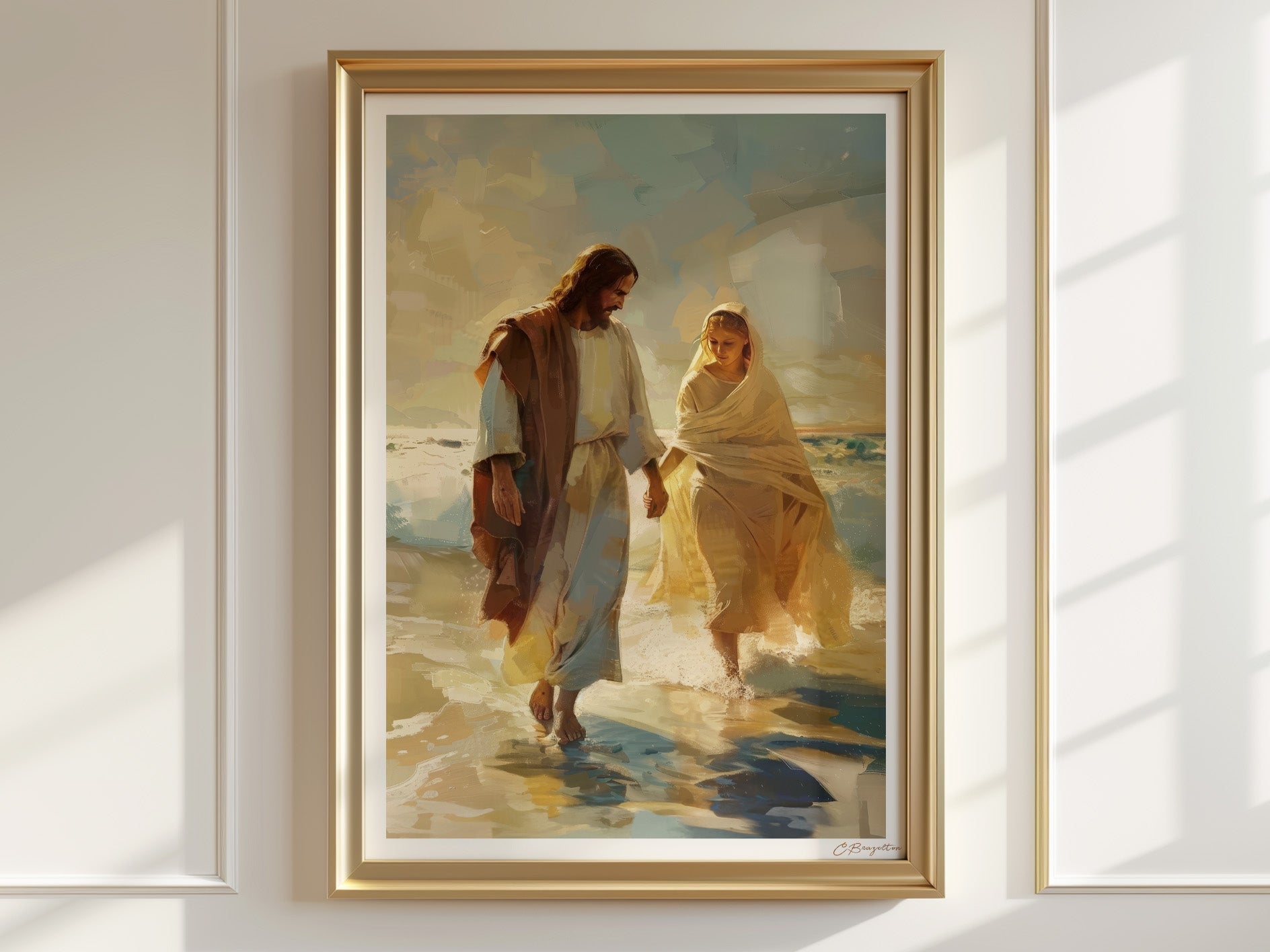 Walk By Faith | Limited Edition Handmade Print