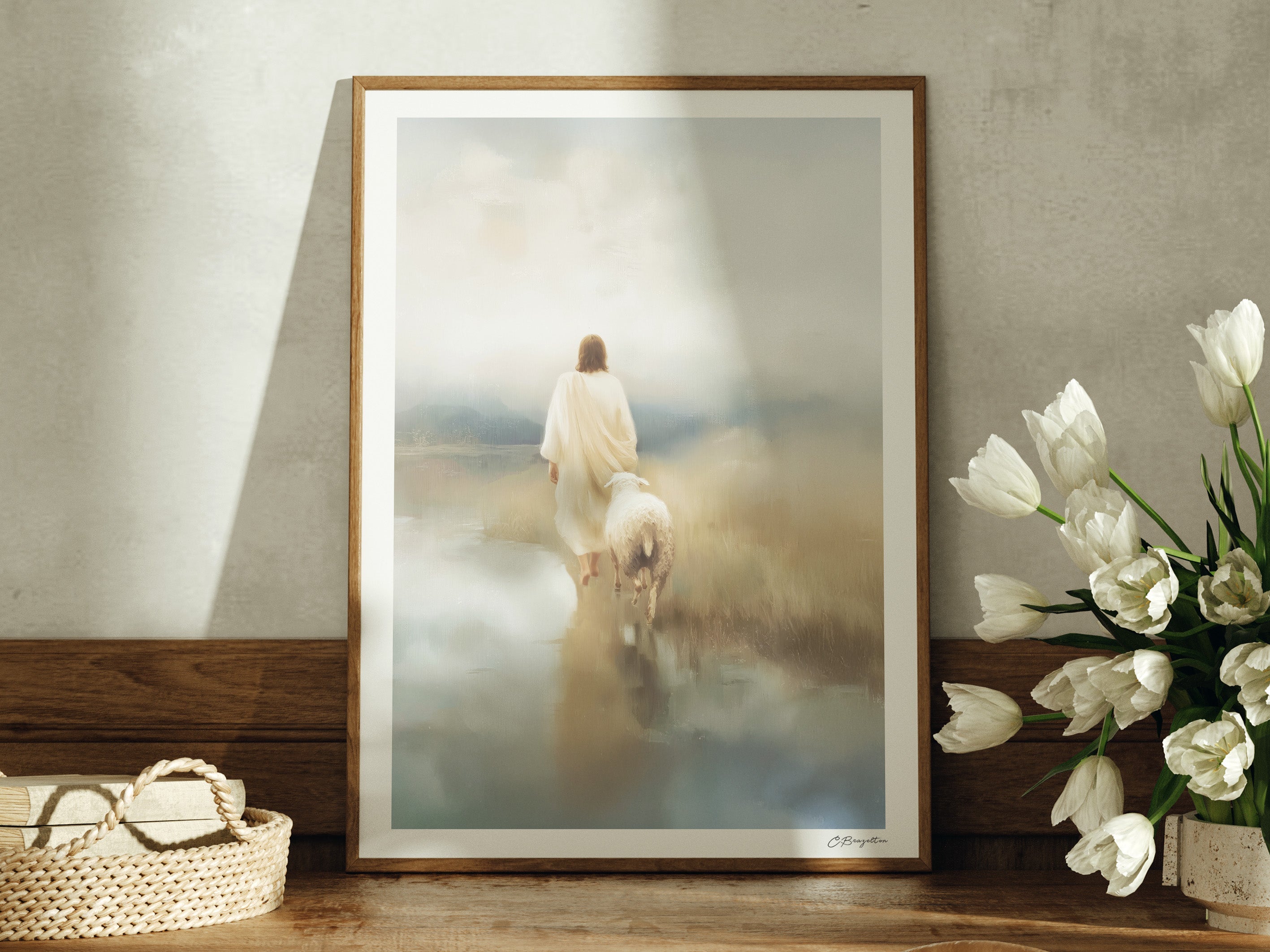 He Leaves the 99 #2 | Signed Handmade Art Print