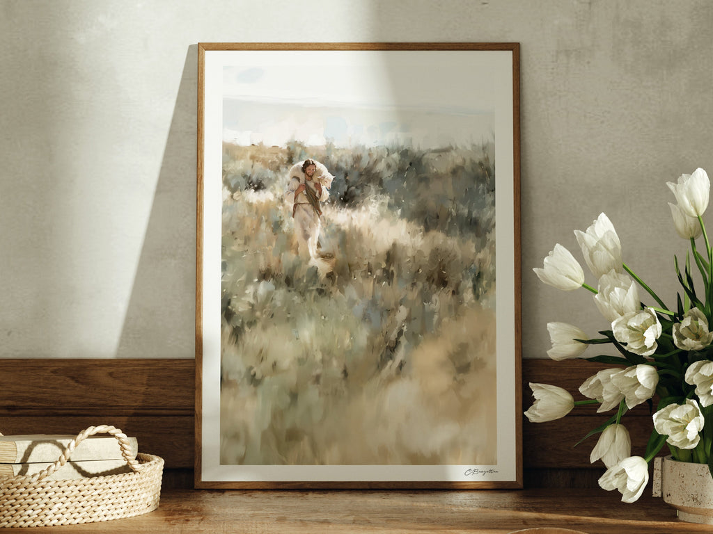 Carried Home | Signed Handmade Art Print
