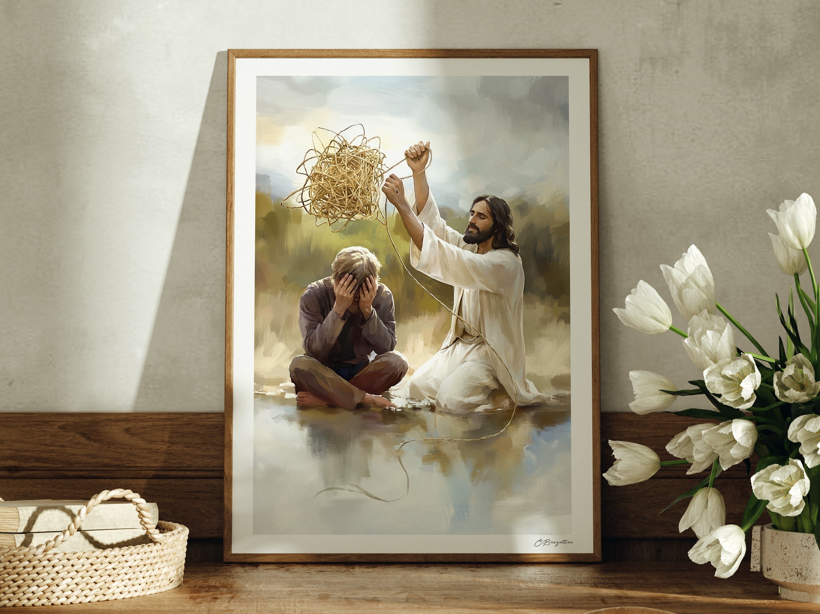 From Chaos to Calm | Signed Handmade Art Print