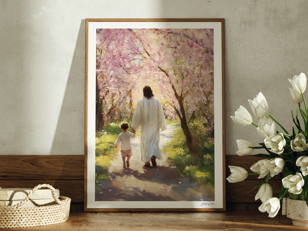 Guide Me in Truth #2 | Signed Handmade Art Print