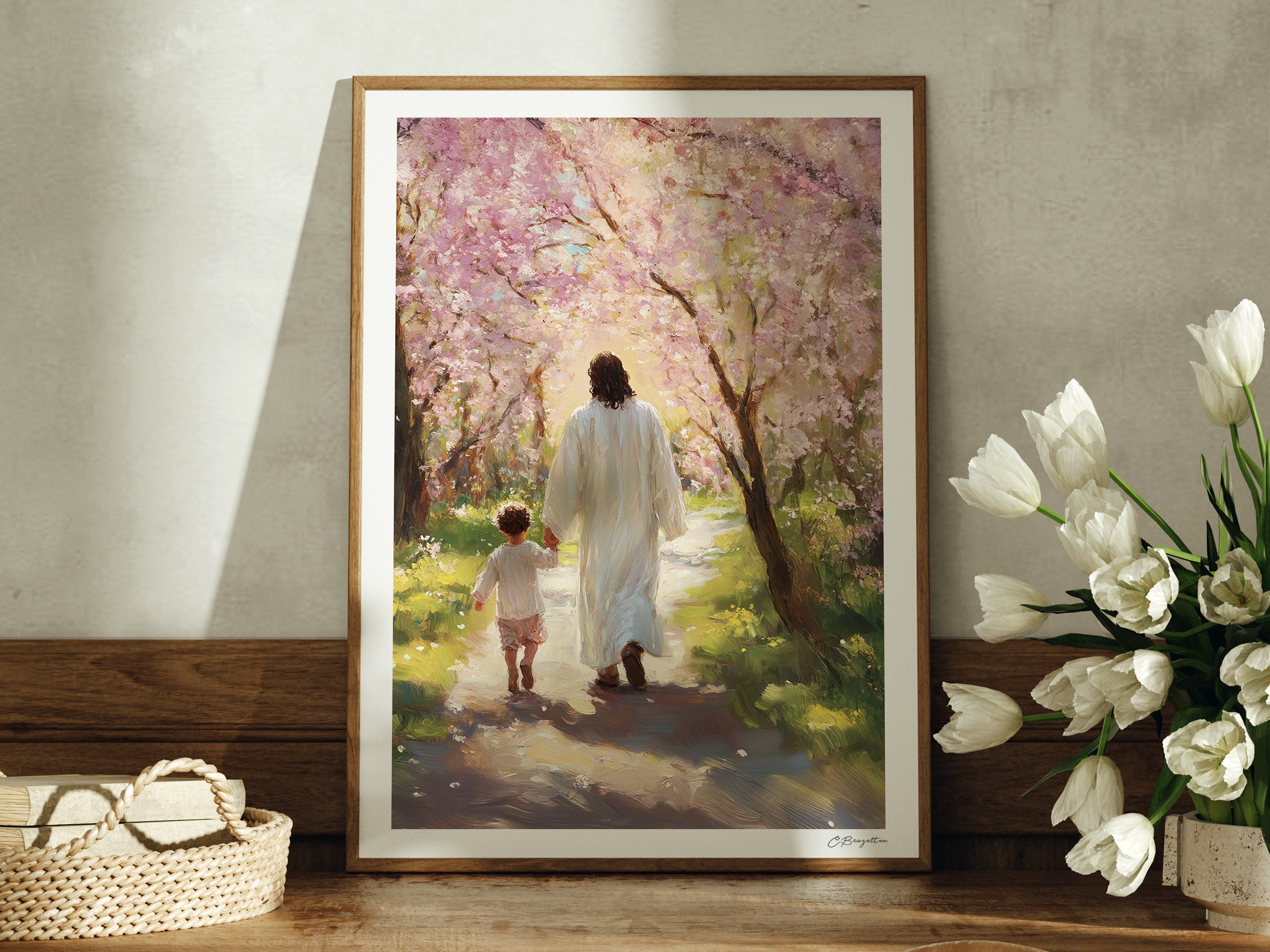 Guide Me in Truth #2 | Signed Handmade Art Print