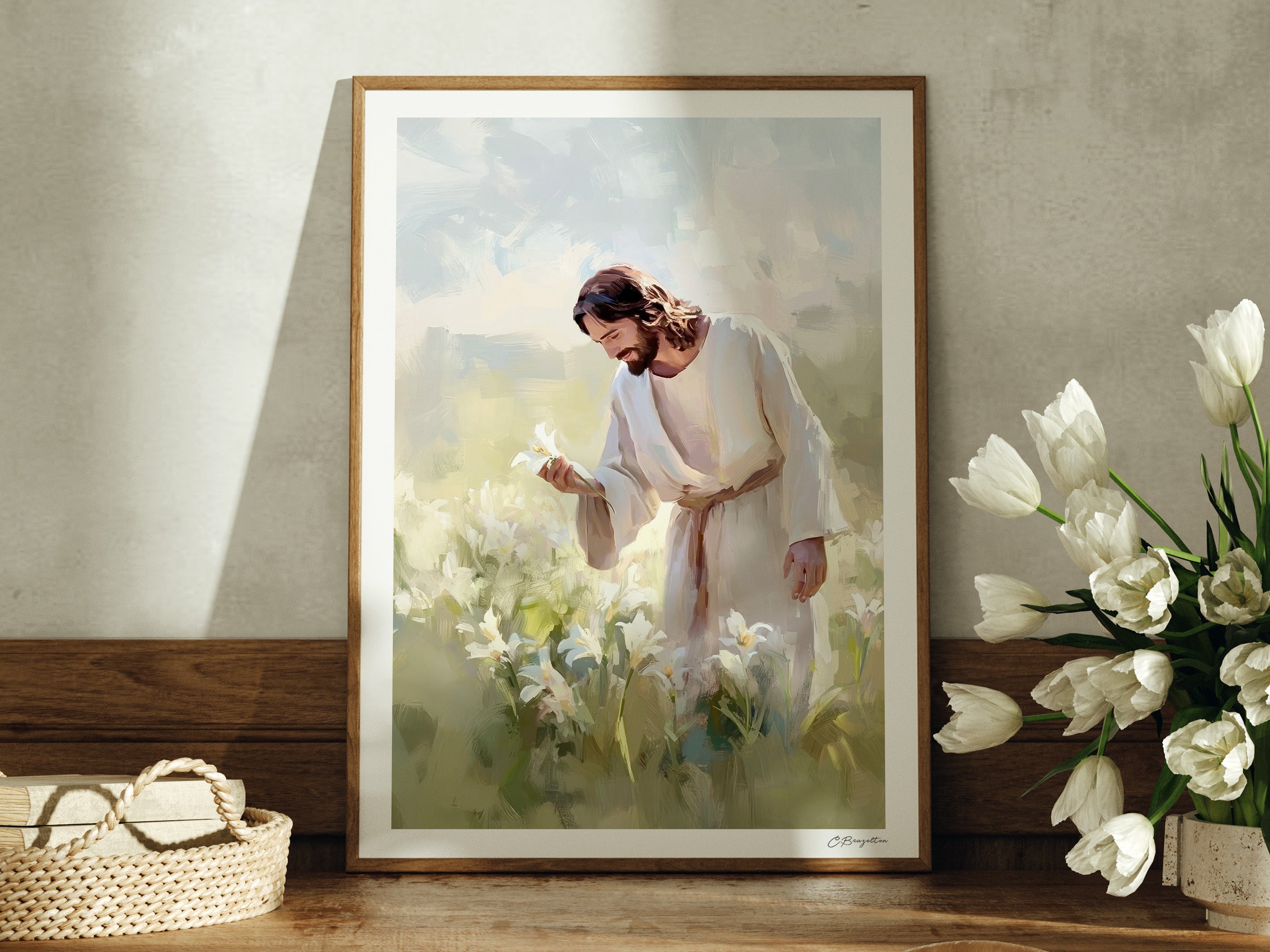Planted in Faith | Signed Handmade Art Print