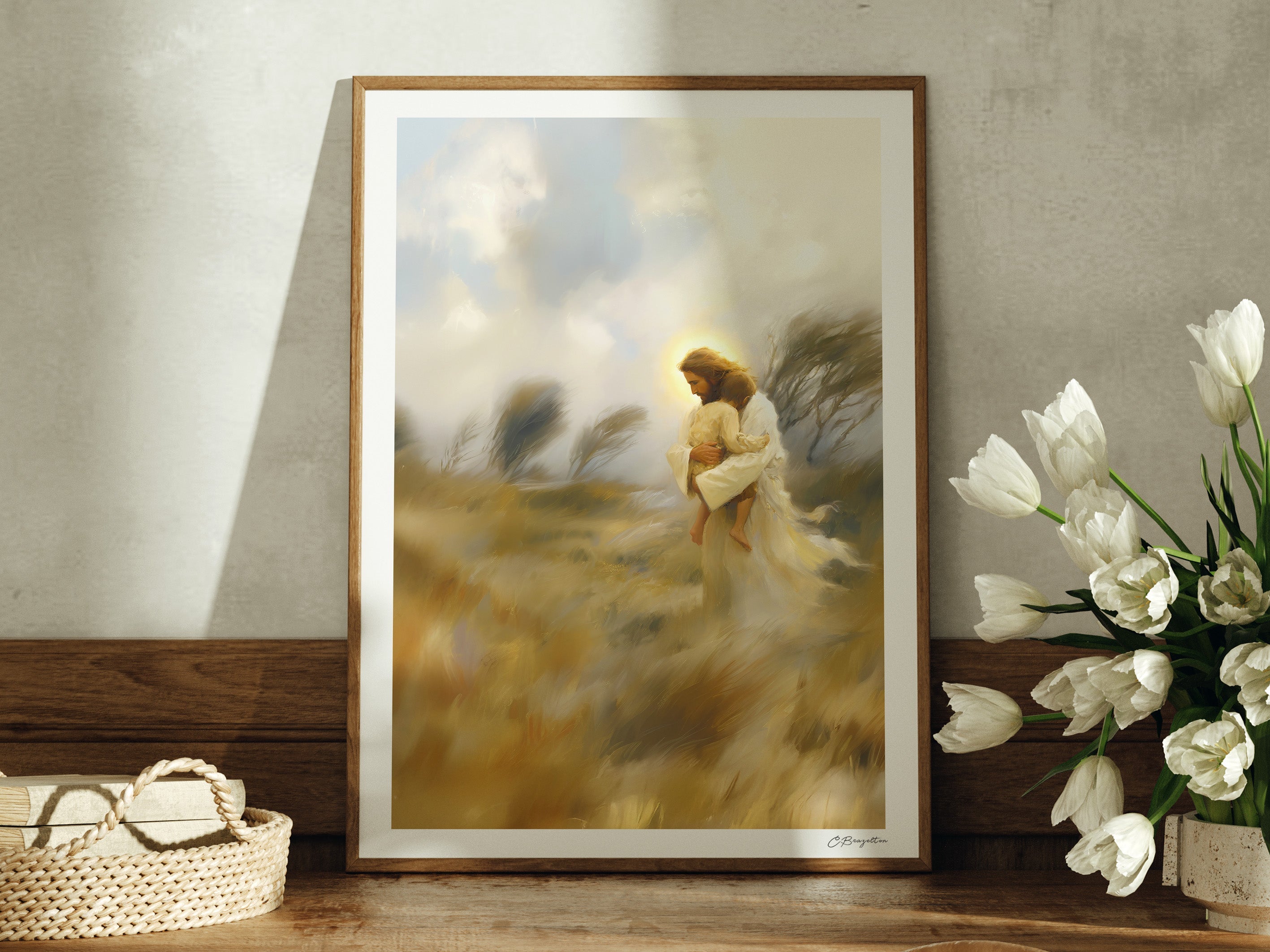 Shelter in the Storm | Signed Handmade Art Print