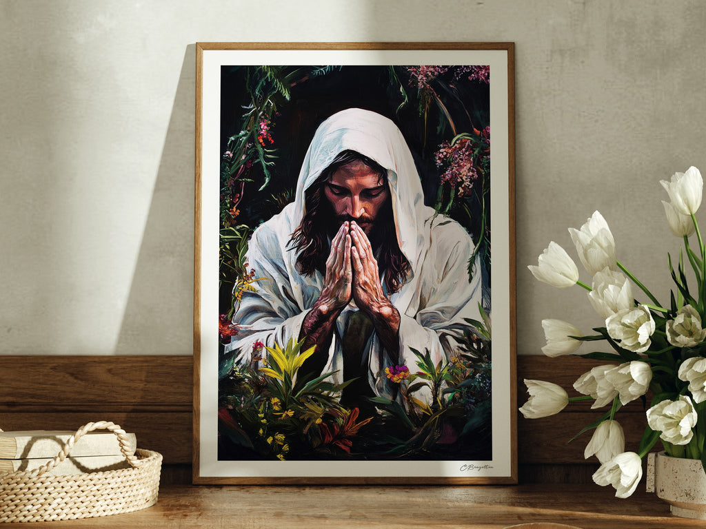 Thy Will Be Done | Signed Handmade Art Print