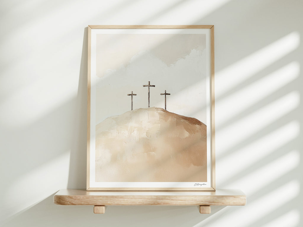 Calvary | Signed Handmade Art Print