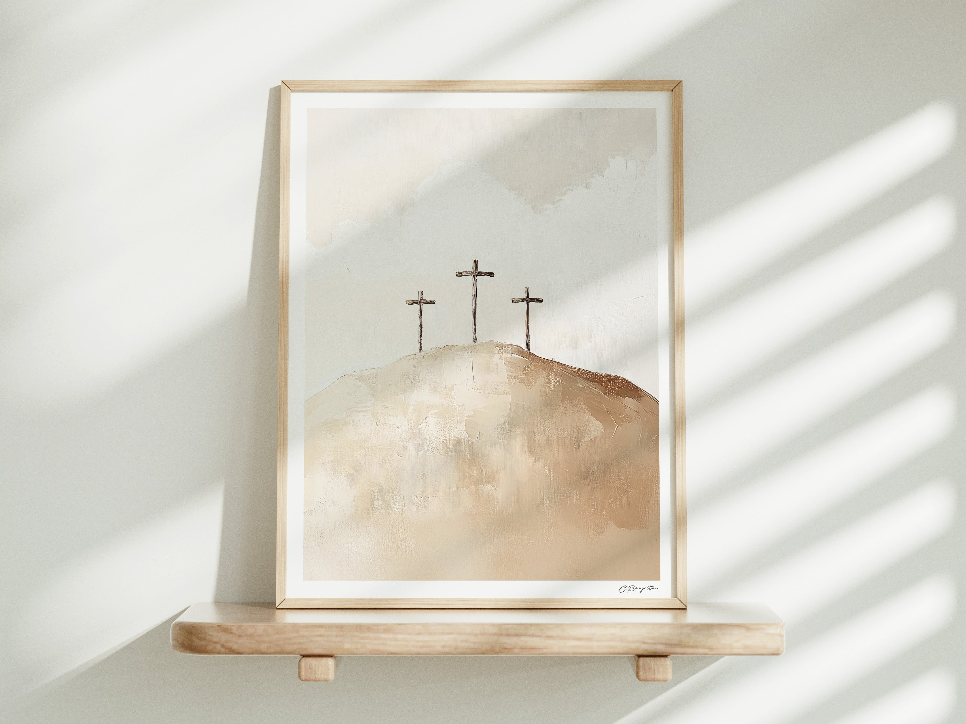 Calvary | Signed Handmade Art Print