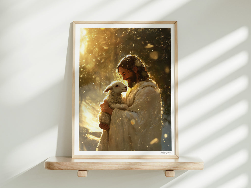 Carried by Him | Signed Handmade Art Print