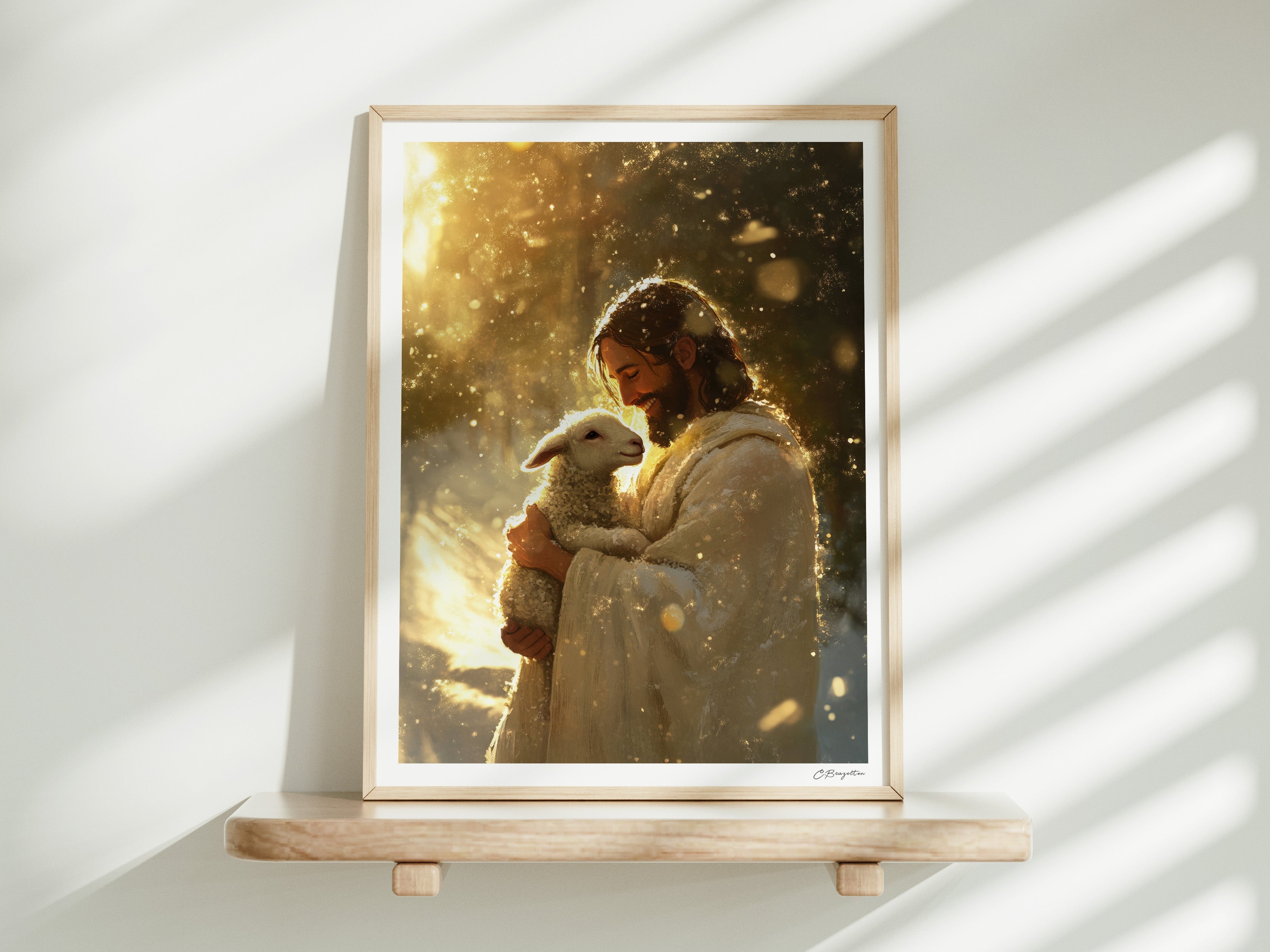 Carried by Him | Signed Handmade Art Print