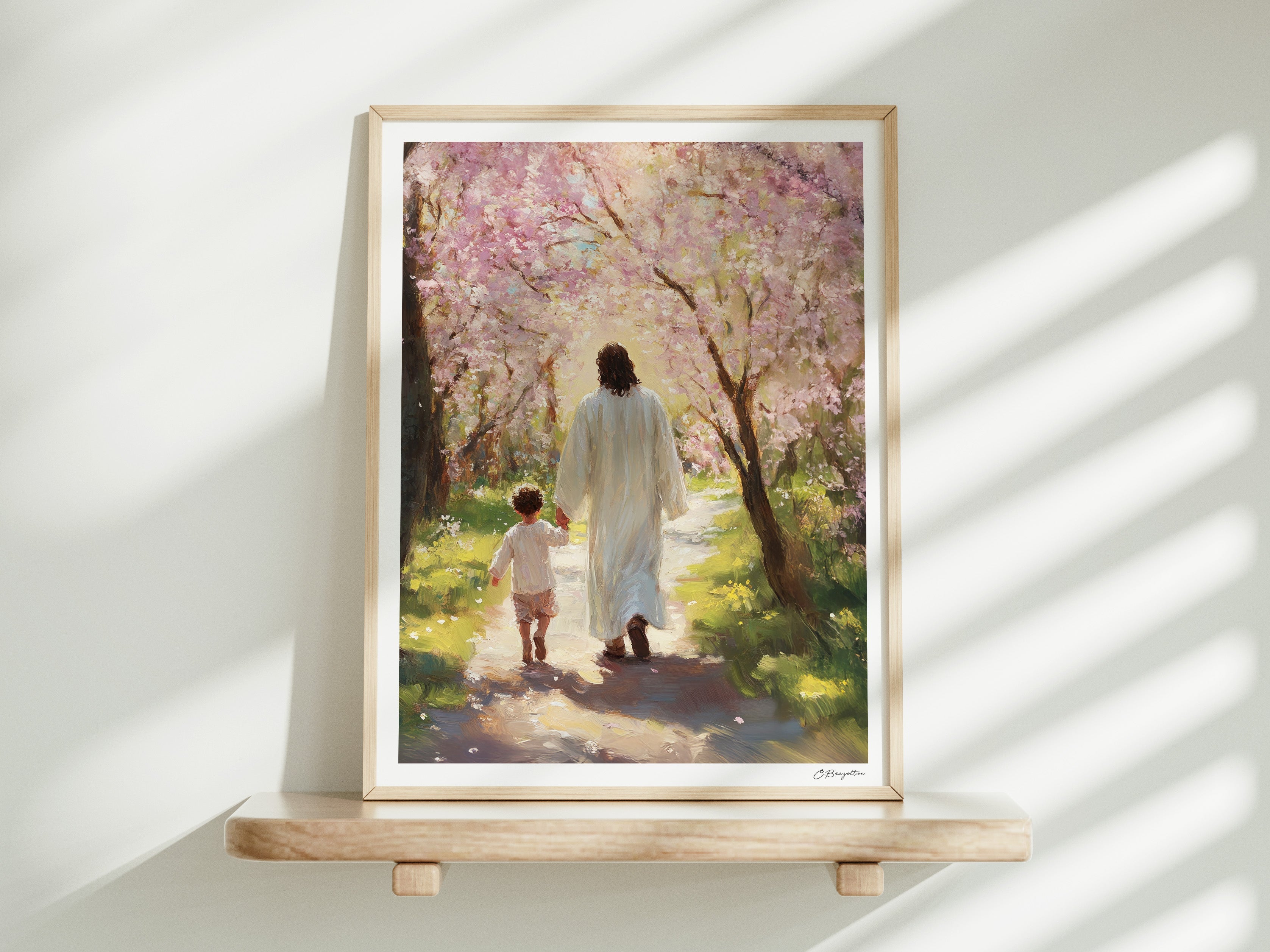 Guide Me in Truth #2 | Signed Handmade Art Print