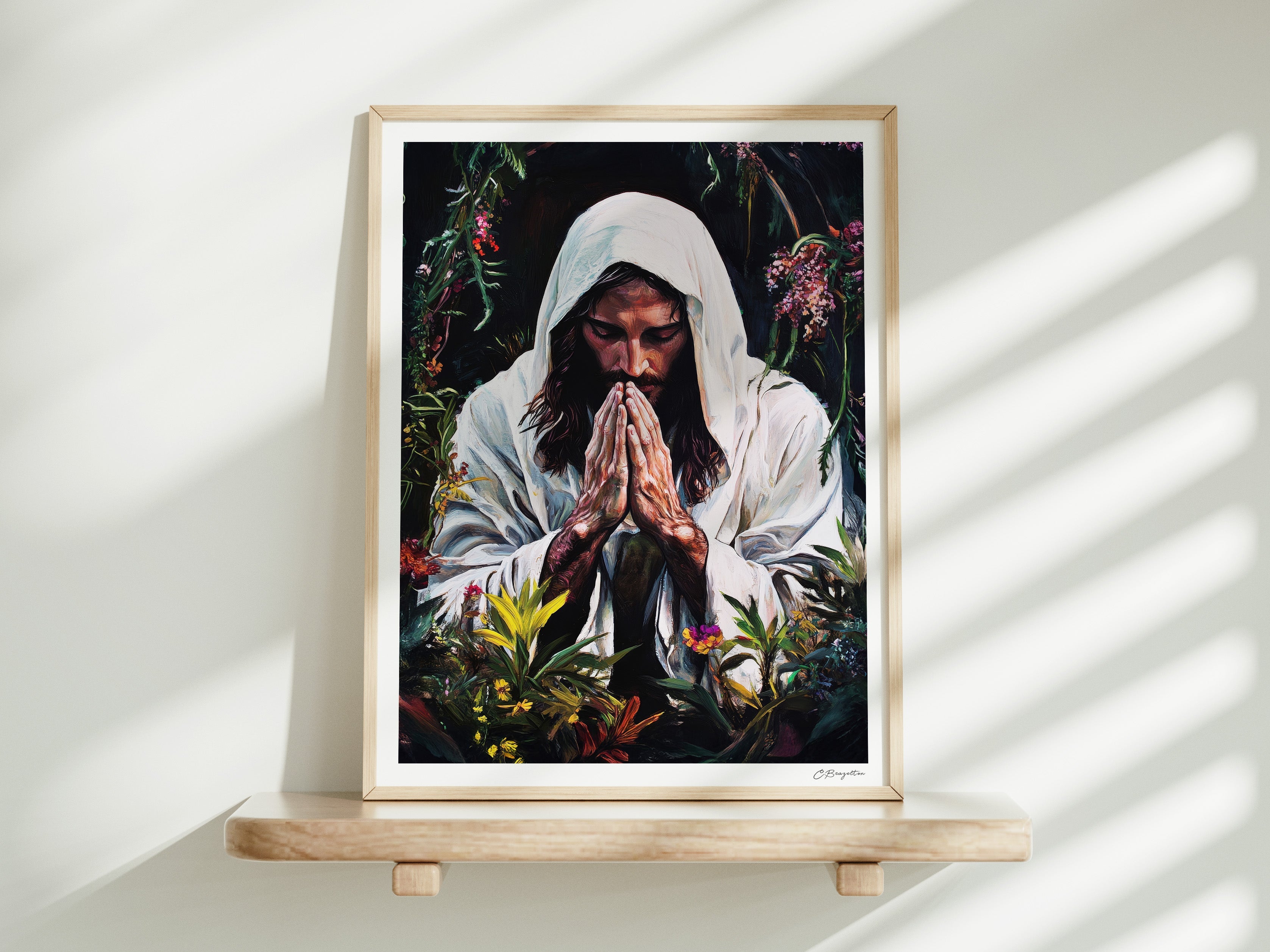 Thy Will Be Done | Signed Handmade Art Print