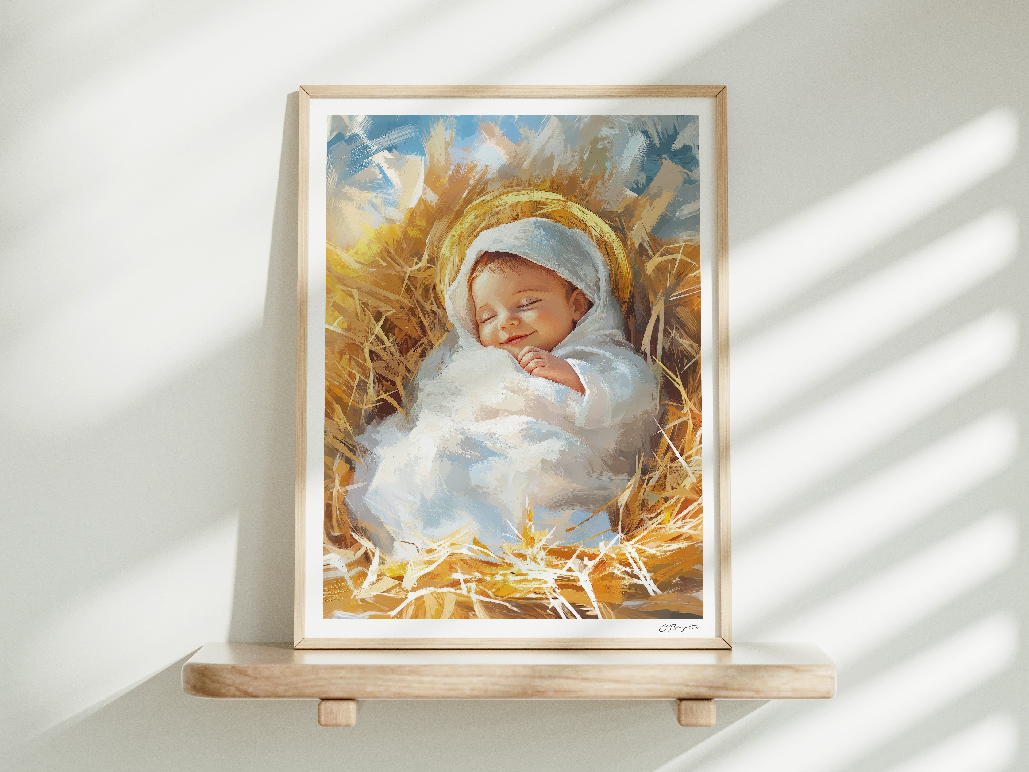 Unto Us | Signed Handmade Art Print