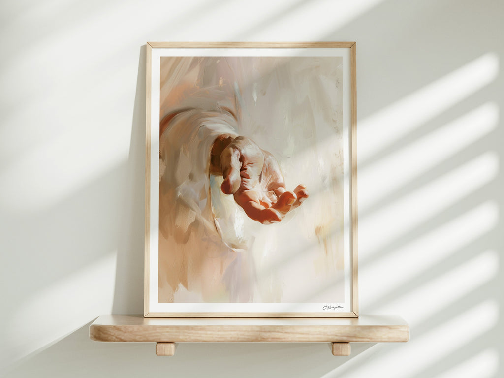 By His Wounds | Fine Art Print