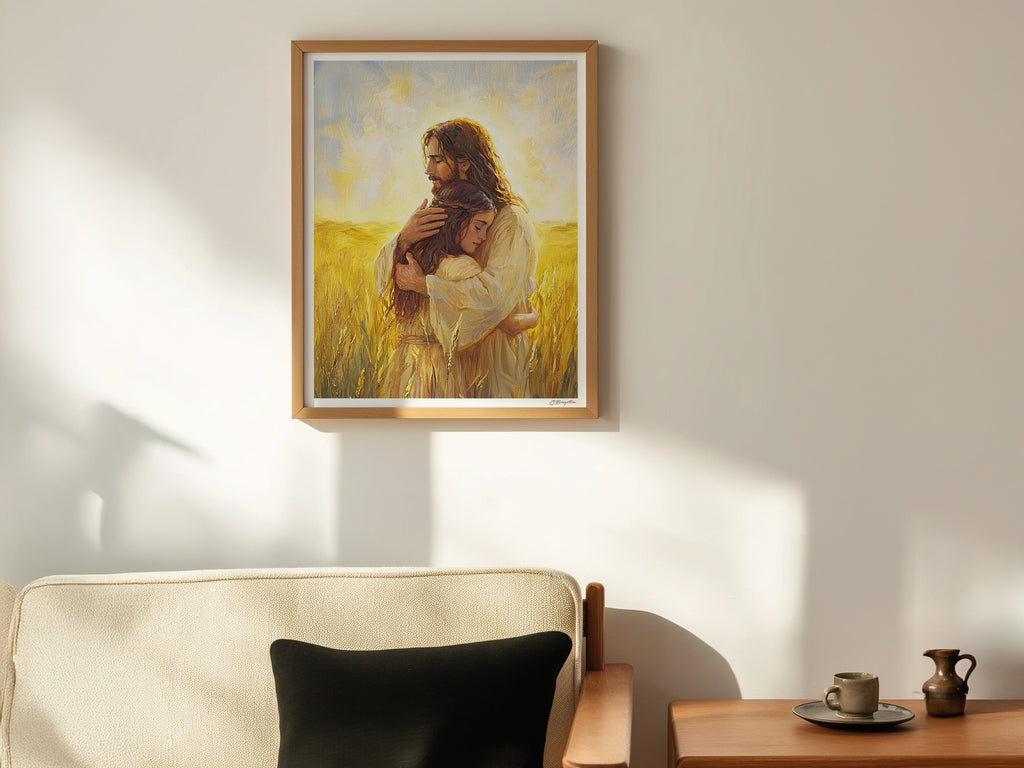 Healing Embrace #2 | Signed Handmade Art Print
