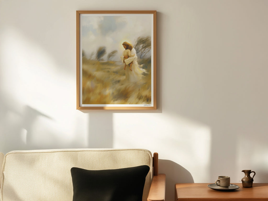 Shelter in the Storm | Signed Handmade Art Print