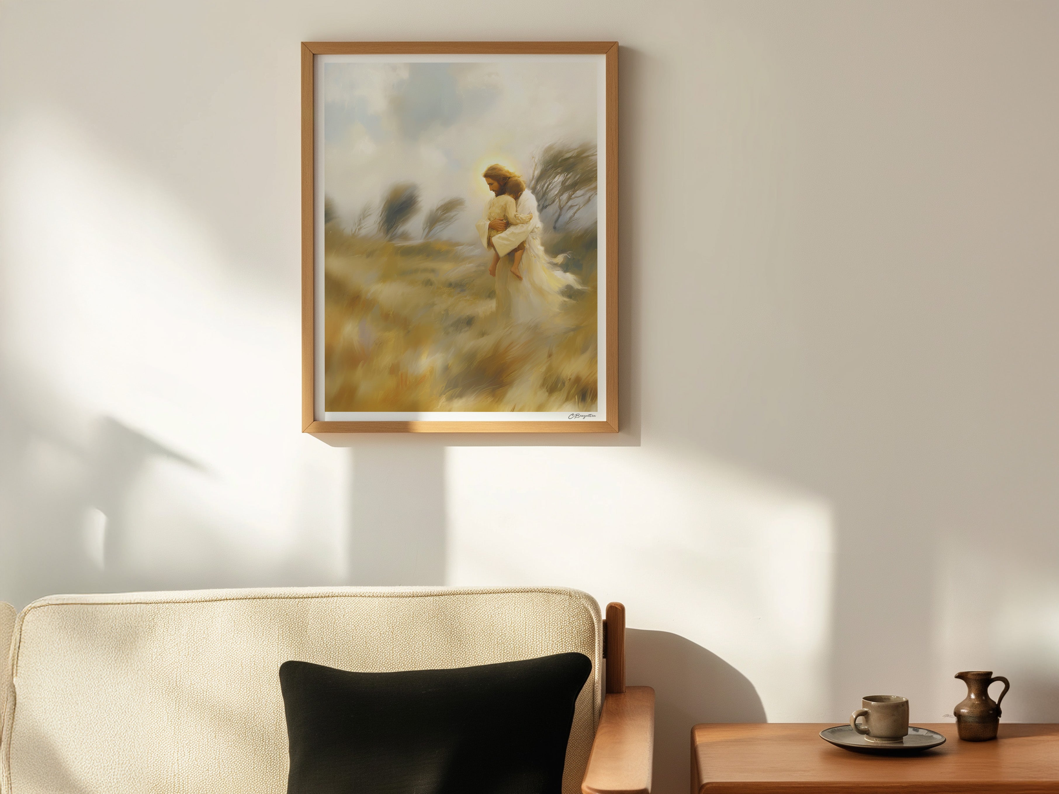 Shelter in the Storm | Signed Handmade Art Print