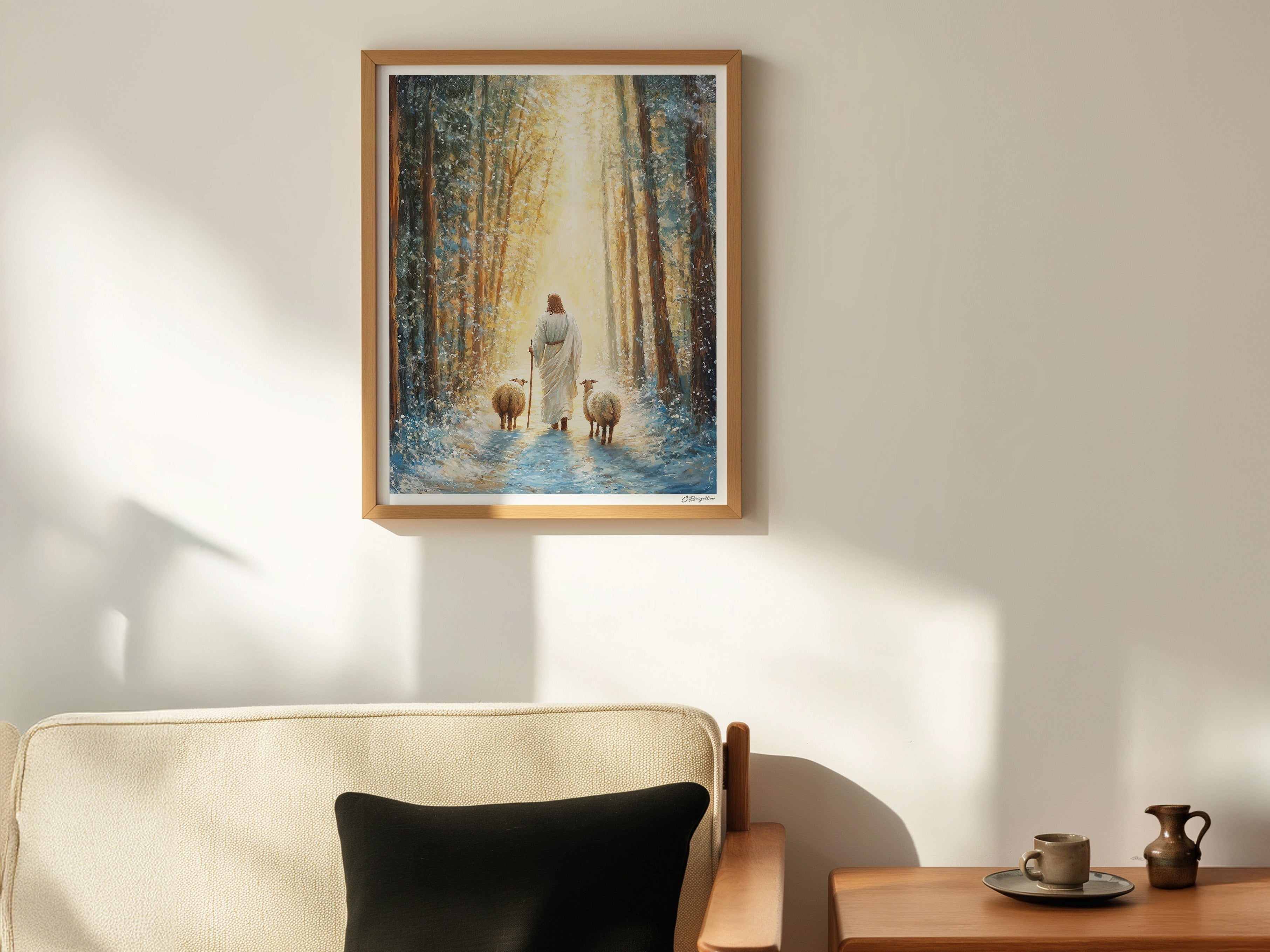 Shepherd's Light | Signed Handmade Art Print