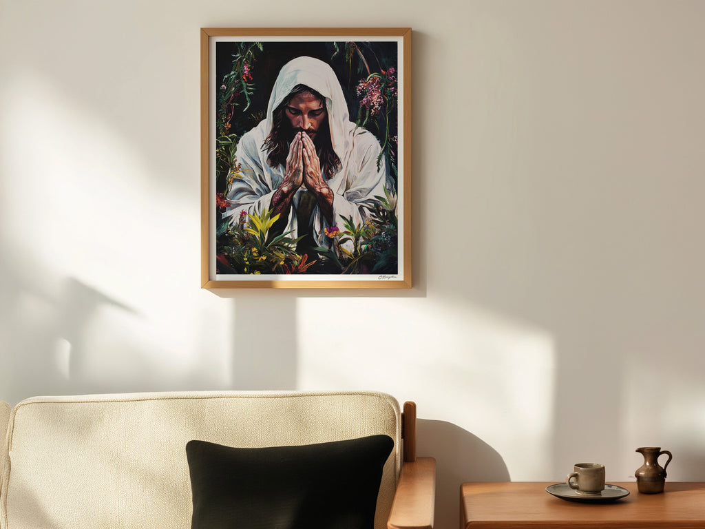 Thy Will Be Done | Signed Handmade Art Print