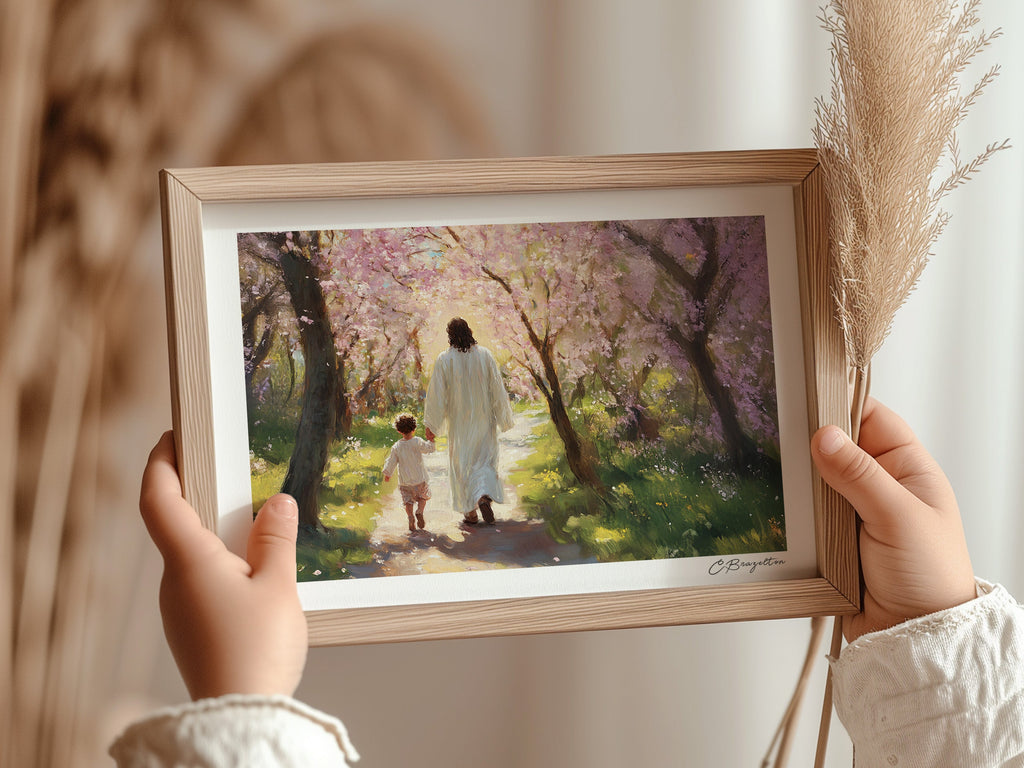 Guide Me in Truth #2 | Signed Handmade Art Print