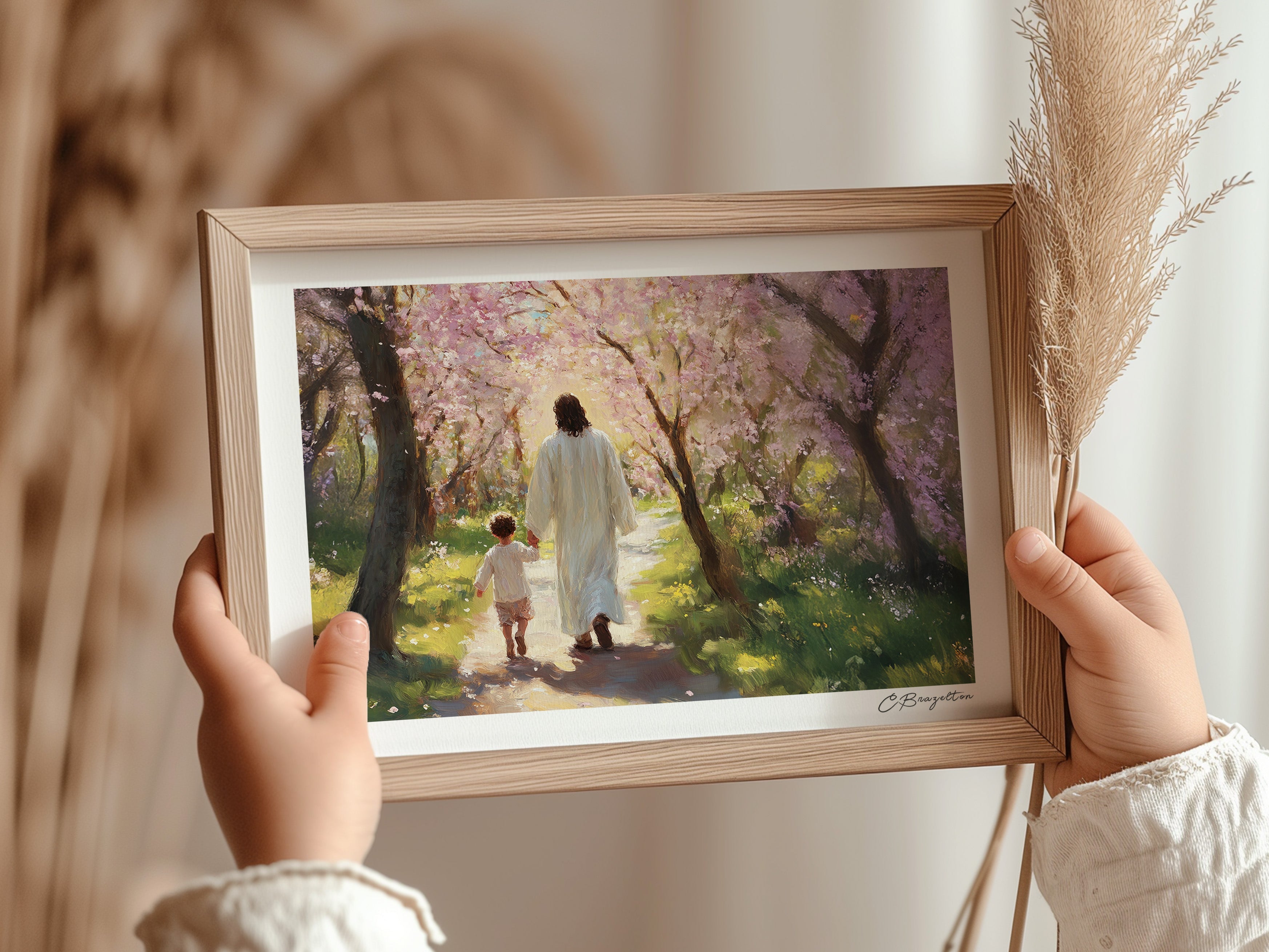 Guide Me in Truth #2 | Signed Handmade Art Print