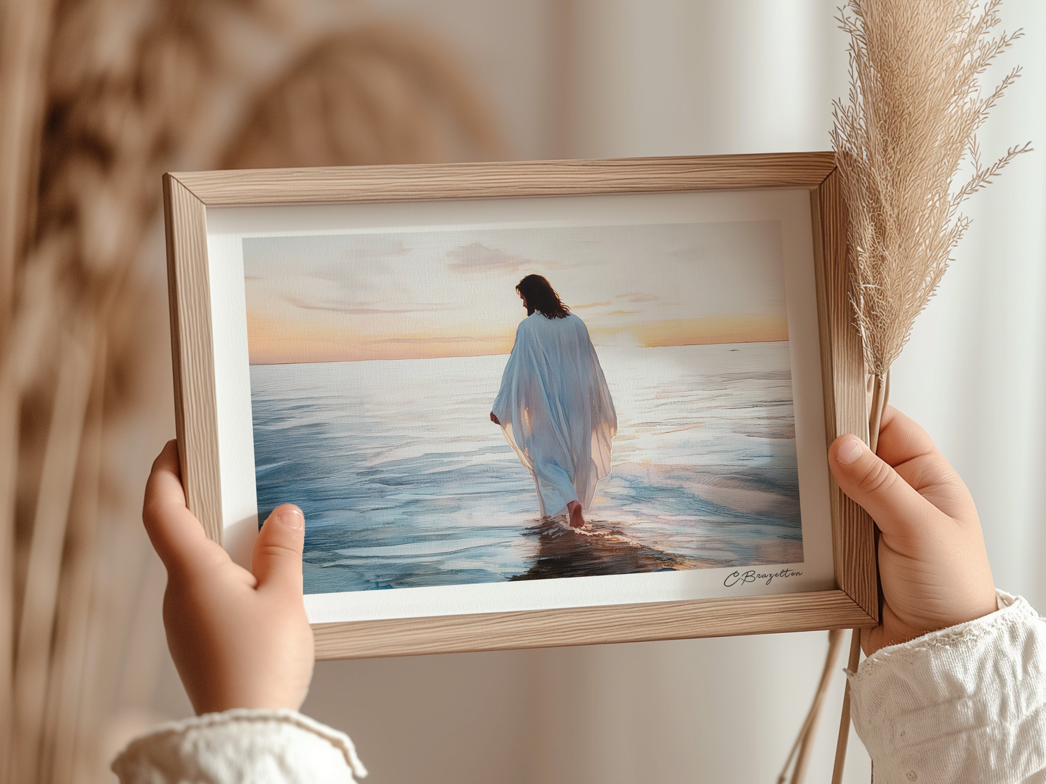 I Am With You | Signed Handmade Art Print