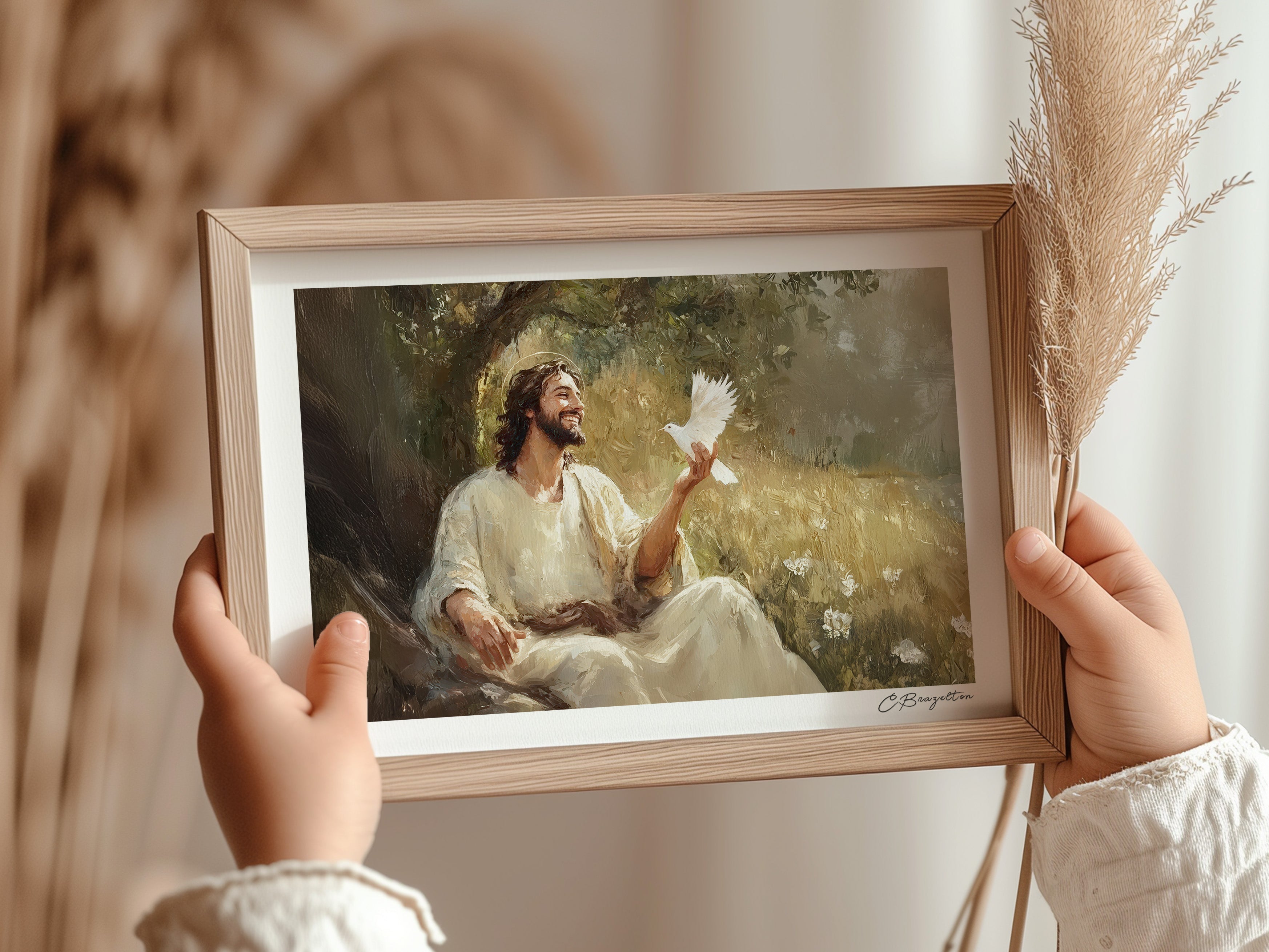 Peace in Christ | Signed Handmade Art Print