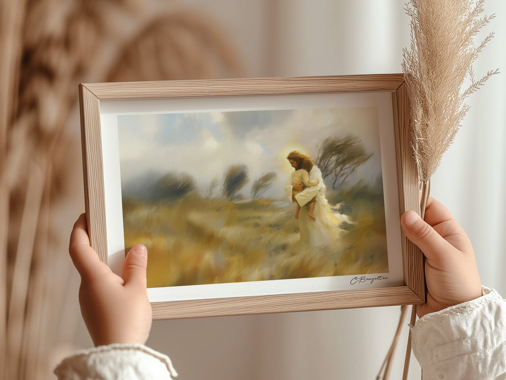 Shelter in the Storm | Signed Handmade Art Print