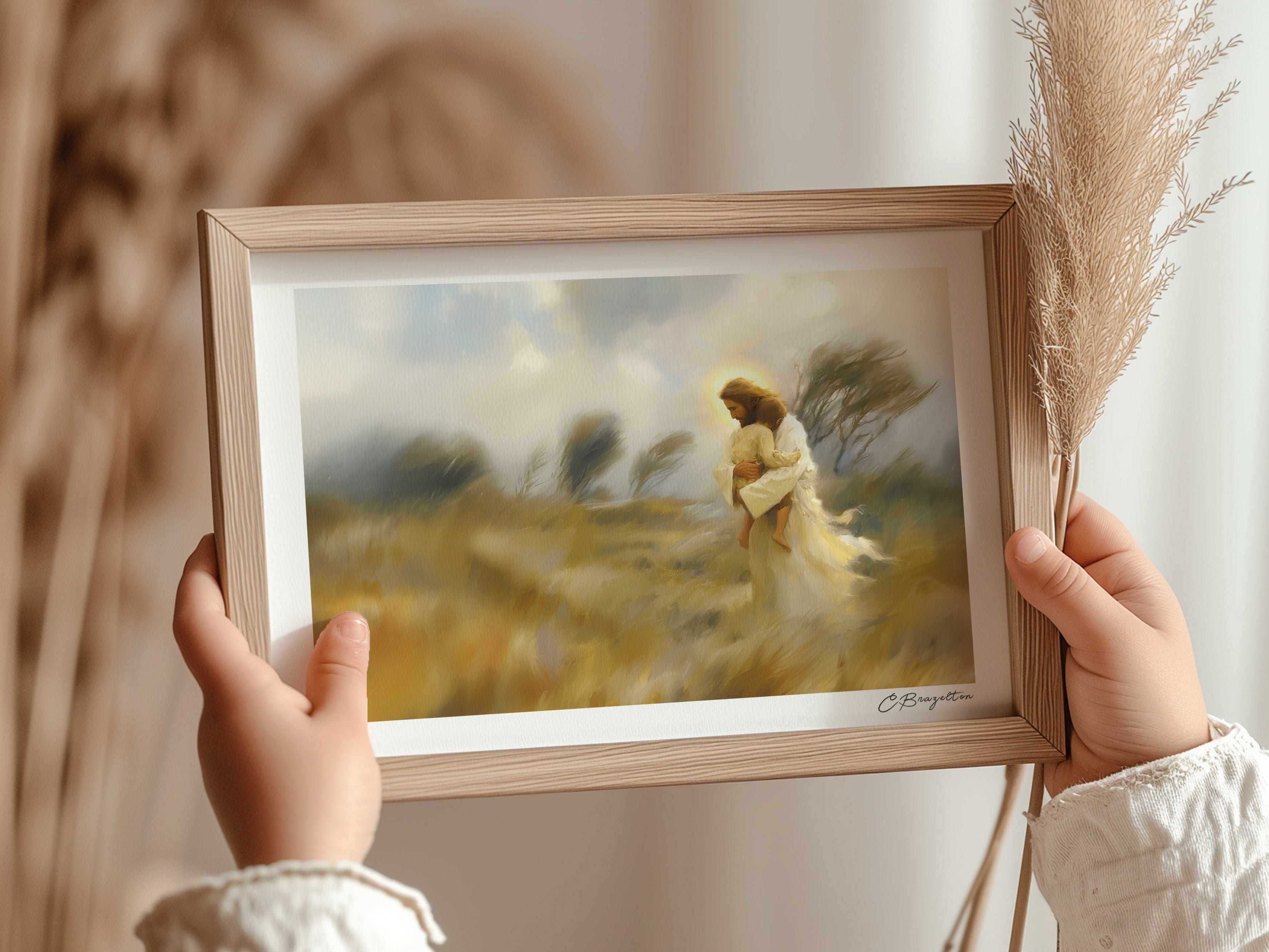 Shelter in the Storm | Signed Handmade Art Print