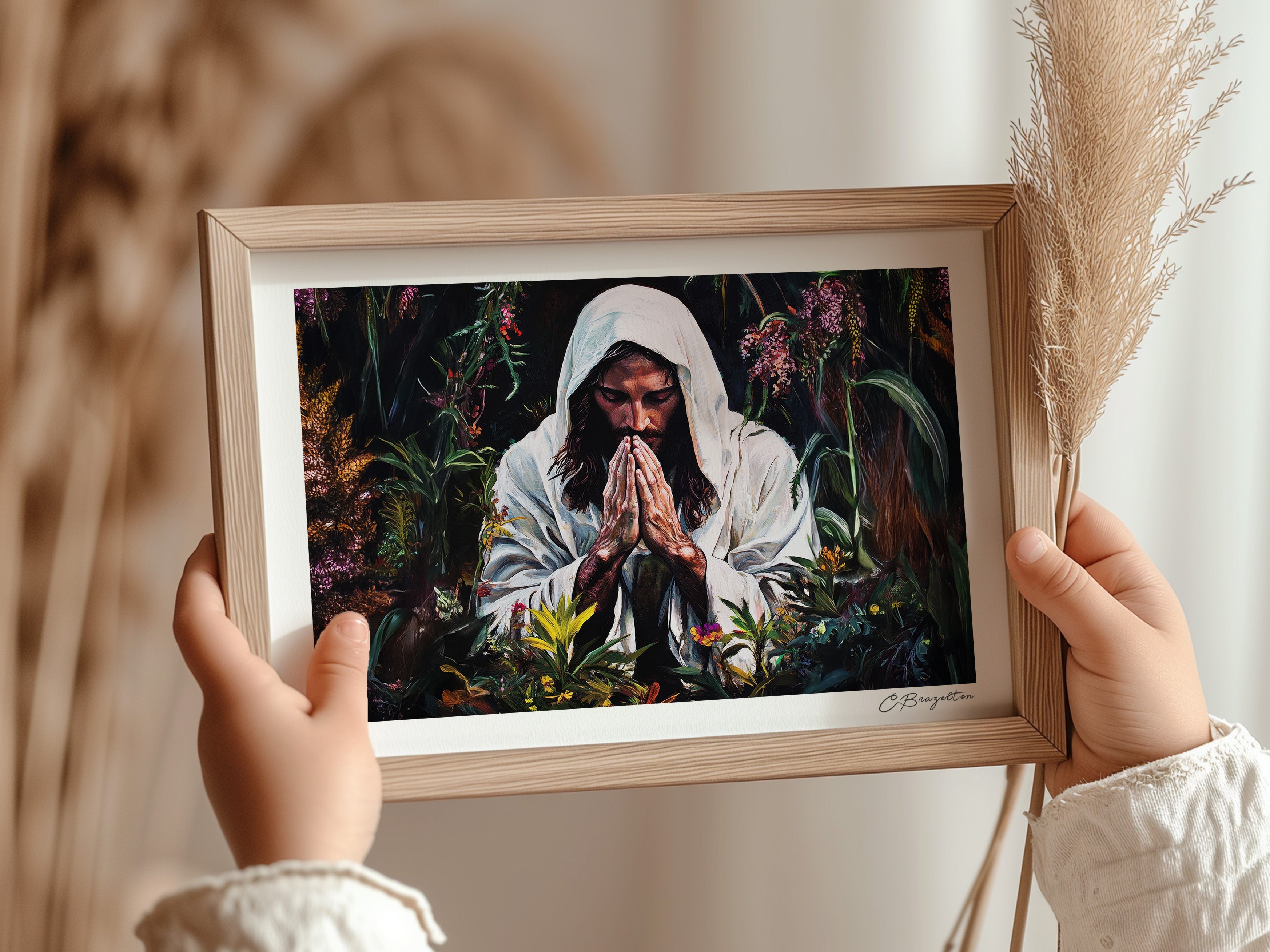 Thy Will Be Done | Signed Handmade Art Print