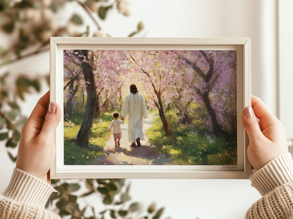 Guide Me in Truth #2 | Signed Handmade Art Print