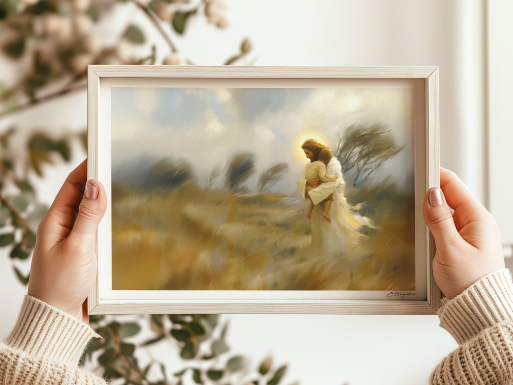 Shelter in the Storm | Signed Handmade Art Print