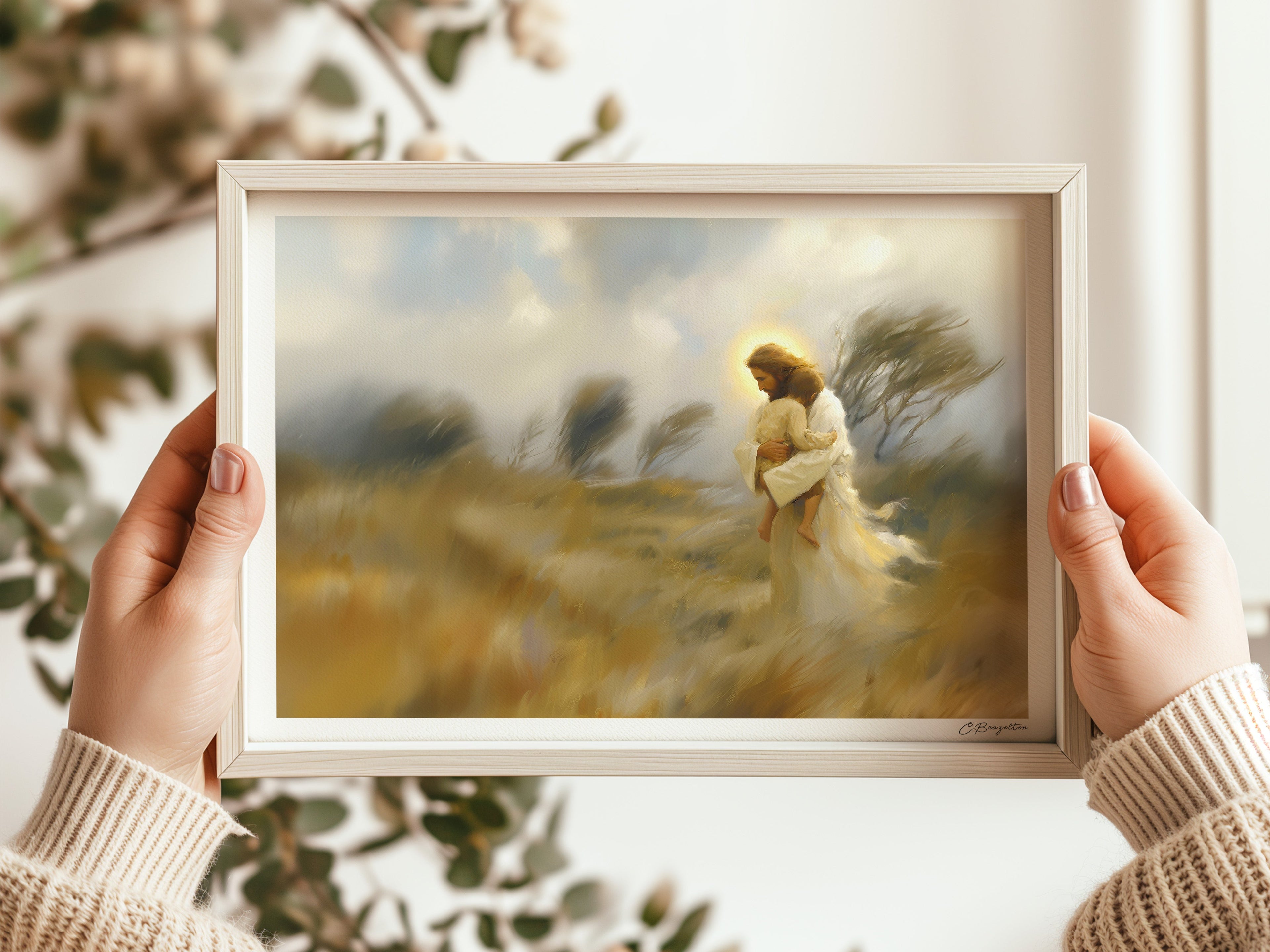 Shelter in the Storm | Signed Handmade Art Print
