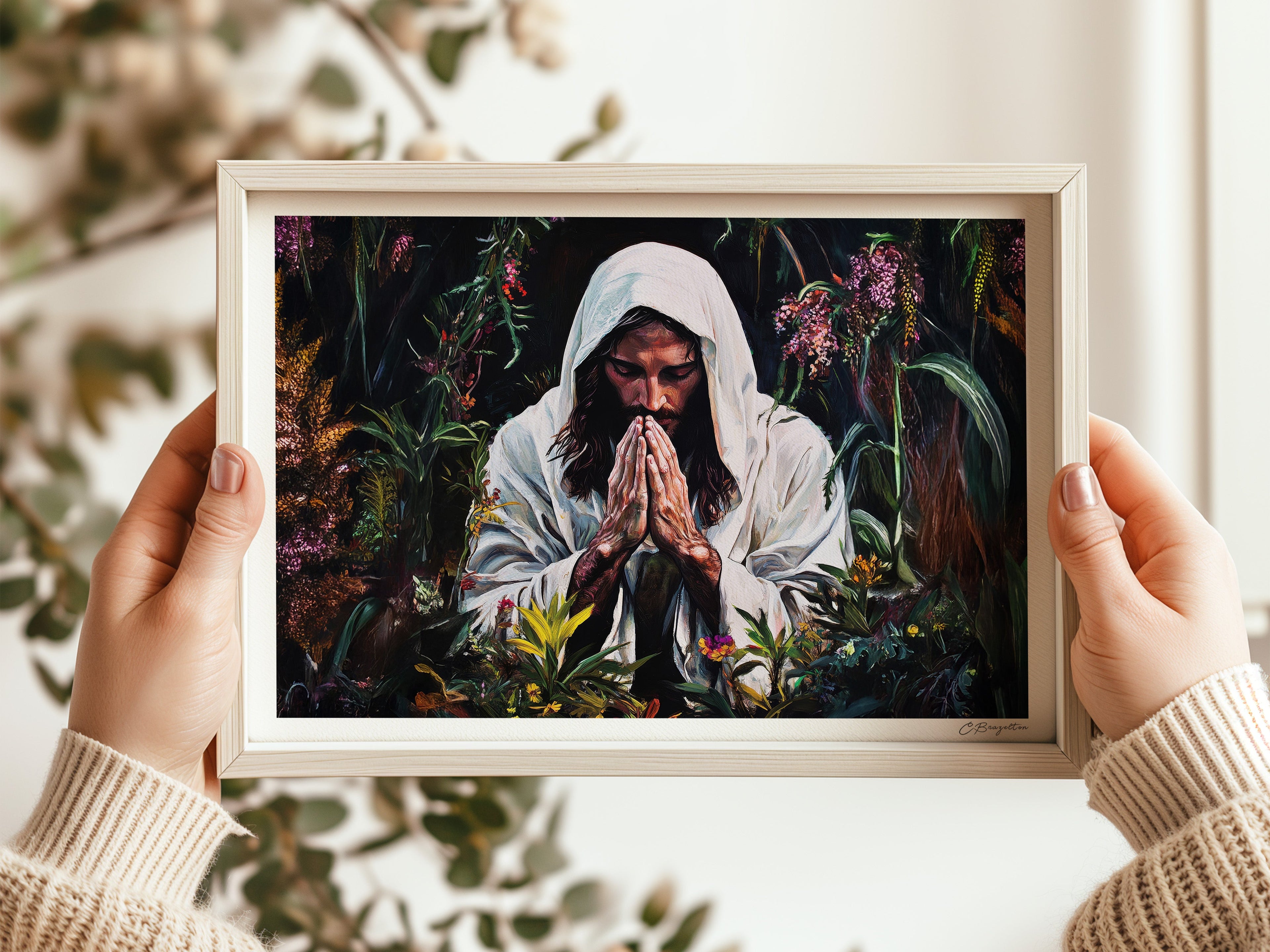 Thy Will Be Done | Signed Handmade Art Print