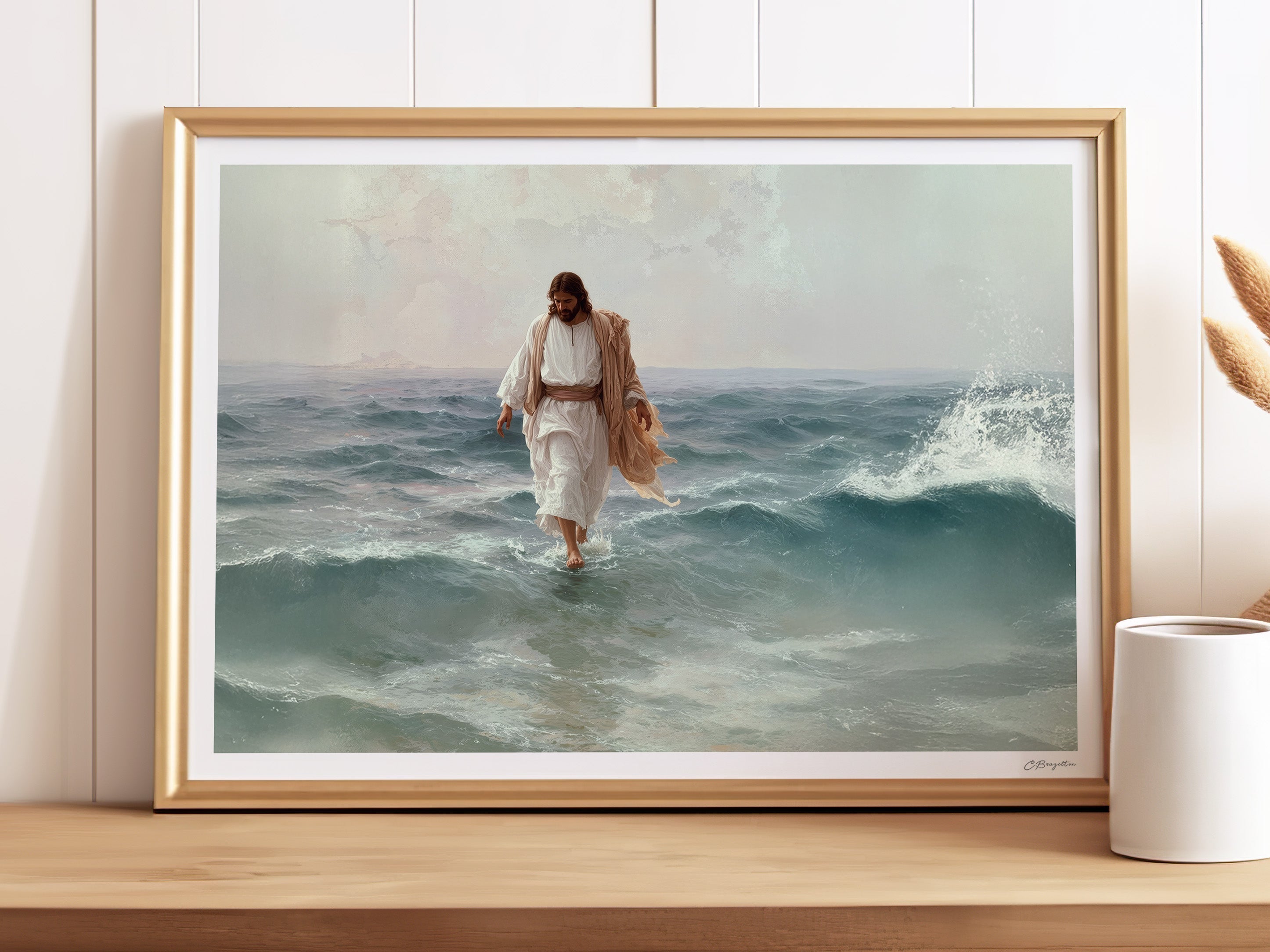 Be Not Afraid | Signed Handmade Art Print