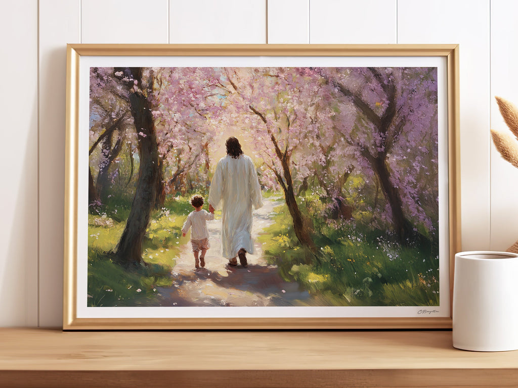 Guide Me in Truth #2 | Signed Handmade Art Print