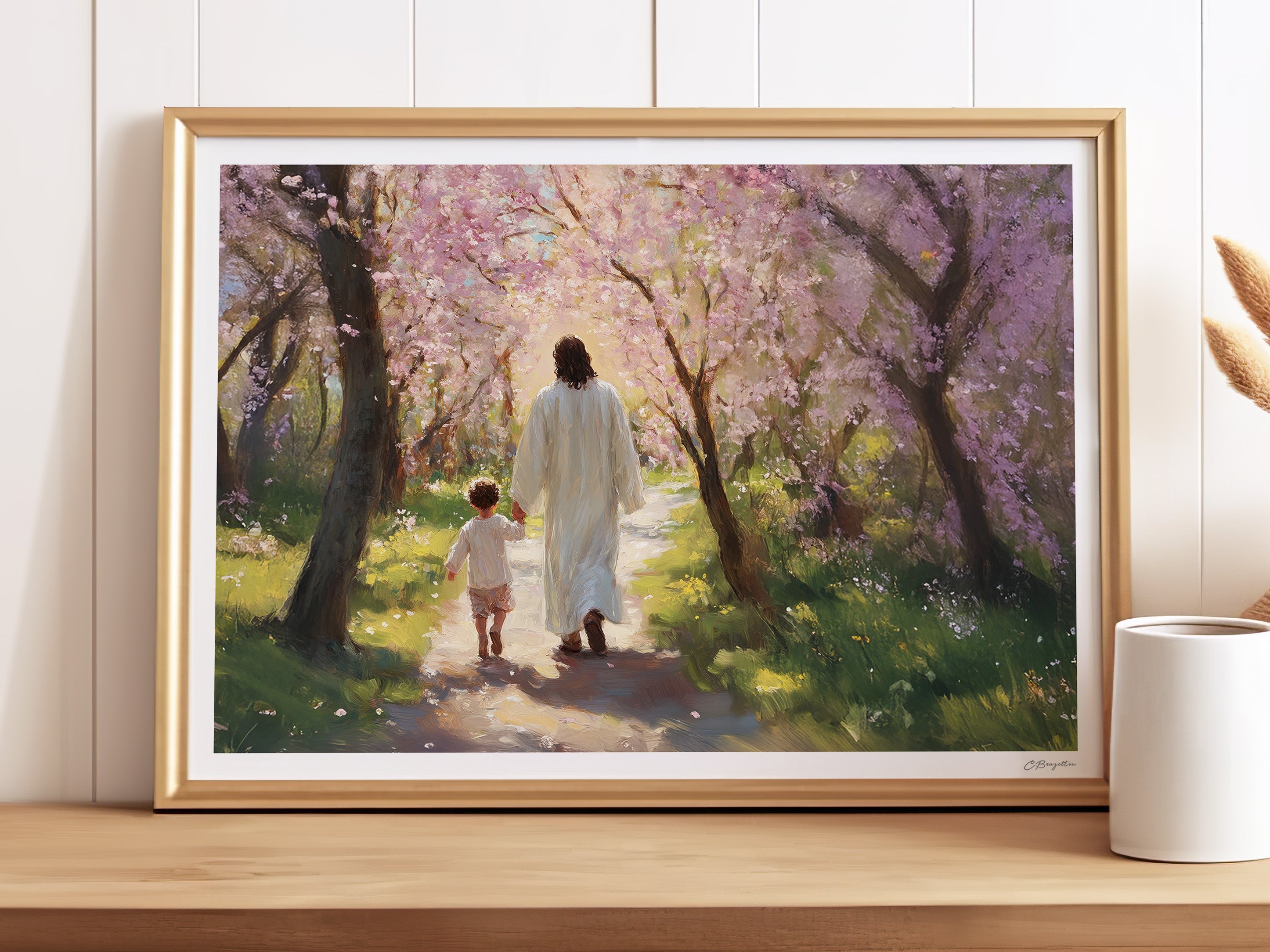 Guide Me in Truth #2 | Signed Handmade Art Print