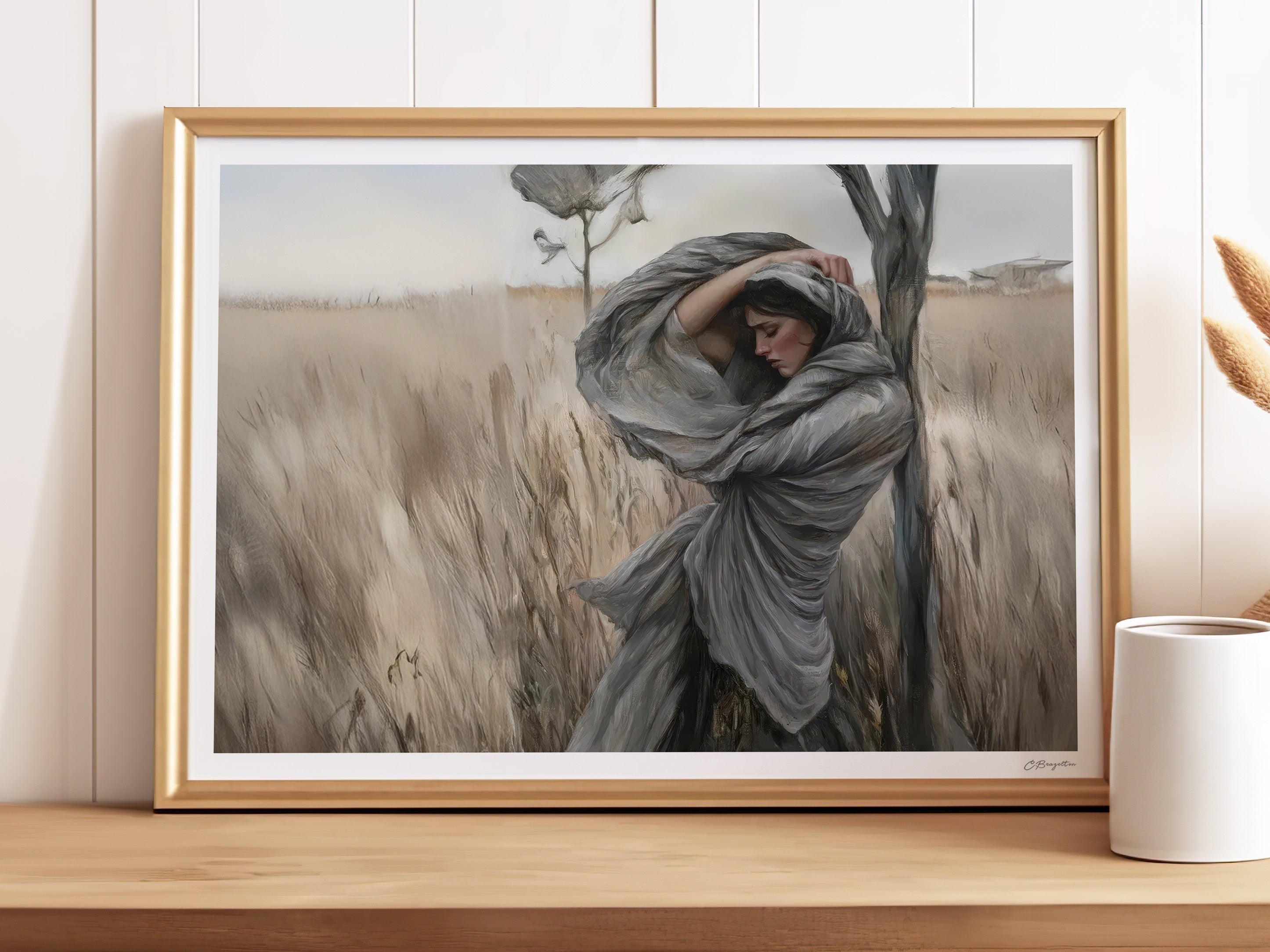 Mary's Sorrow | Signed Handmade Art Print