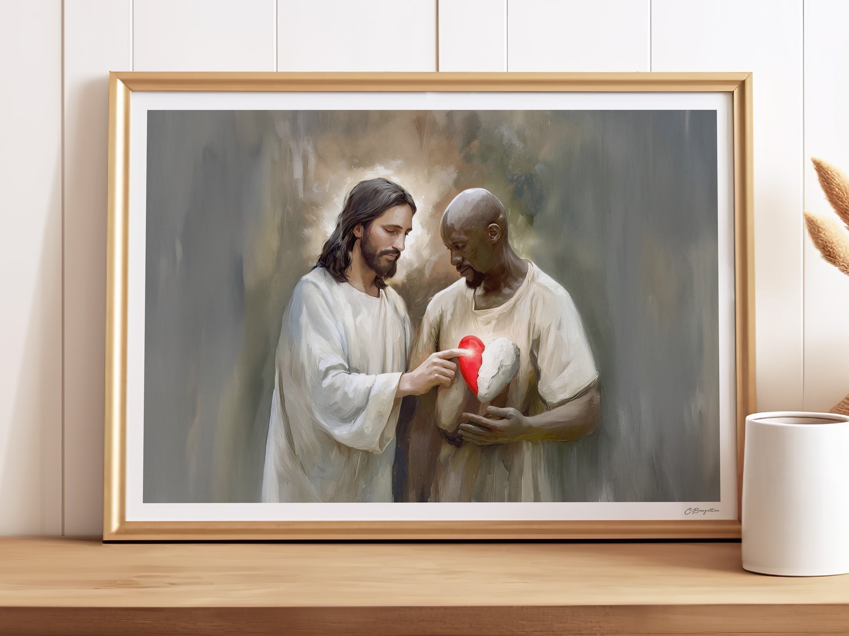 New Heart | Signed Handmade Art Print