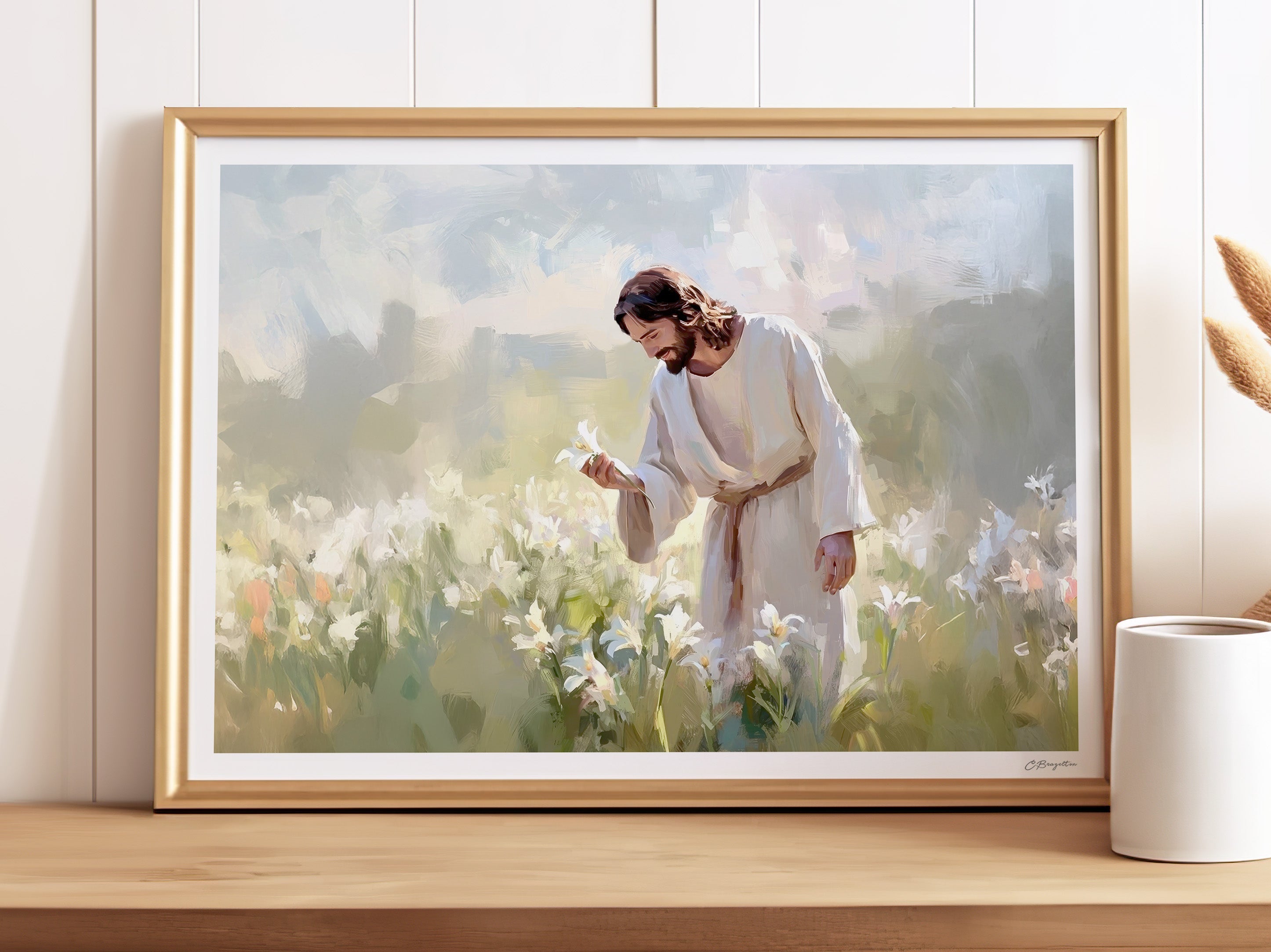 Planted in Faith | Signed Handmade Art Print