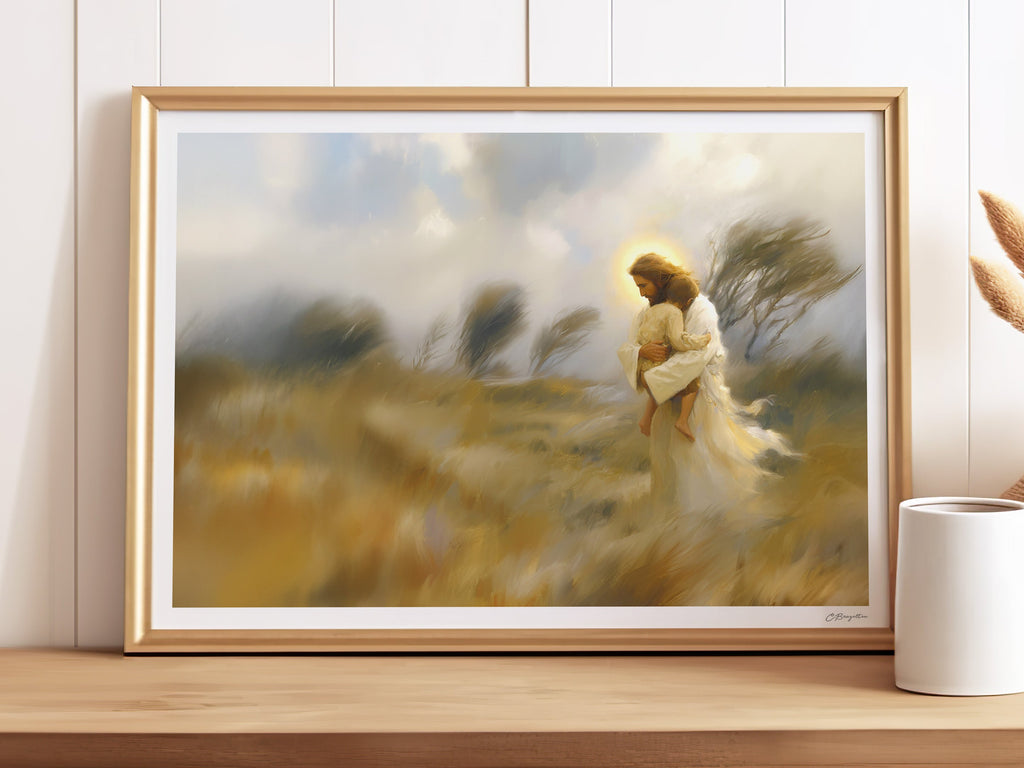 Shelter in the Storm | Signed Handmade Art Print