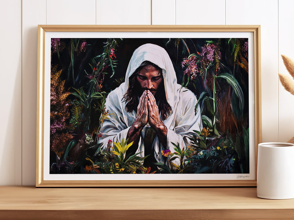 Thy Will Be Done | Signed Handmade Art Print