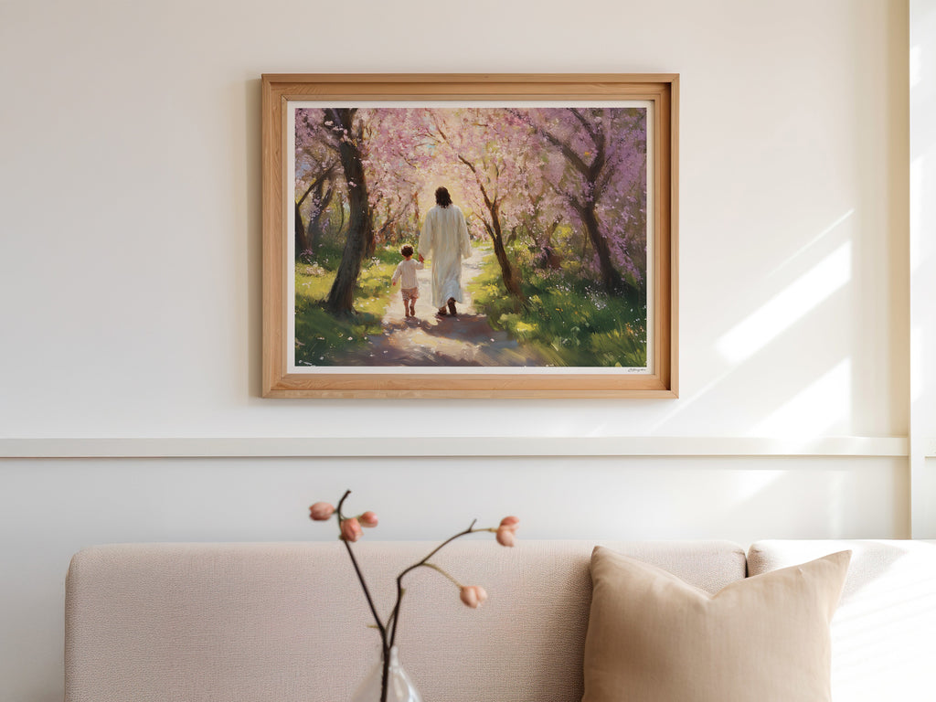 Guide Me in Truth #2 | Signed Handmade Art Print