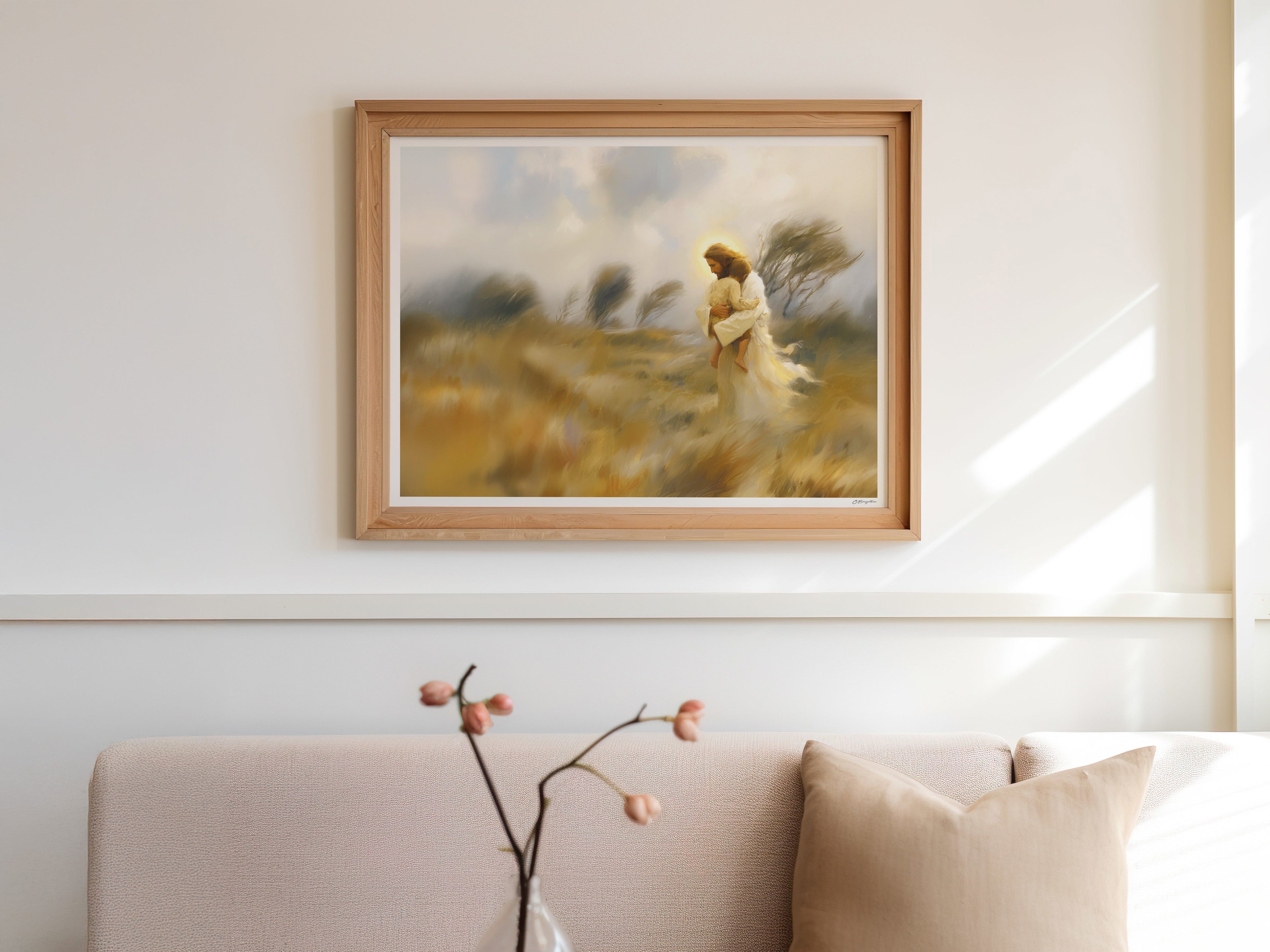 Shelter in the Storm | Signed Handmade Art Print