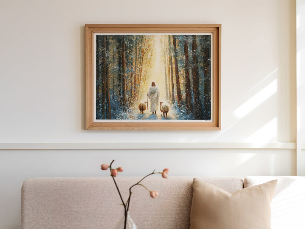 Shepherd's Light | Signed Handmade Art Print