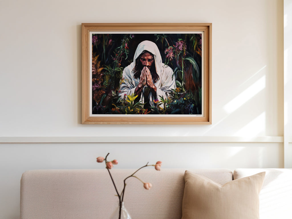 Thy Will Be Done | Signed Handmade Art Print