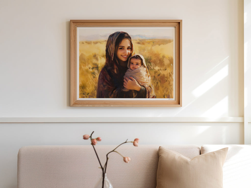 Treasured Child | Signed Handmade Art Print