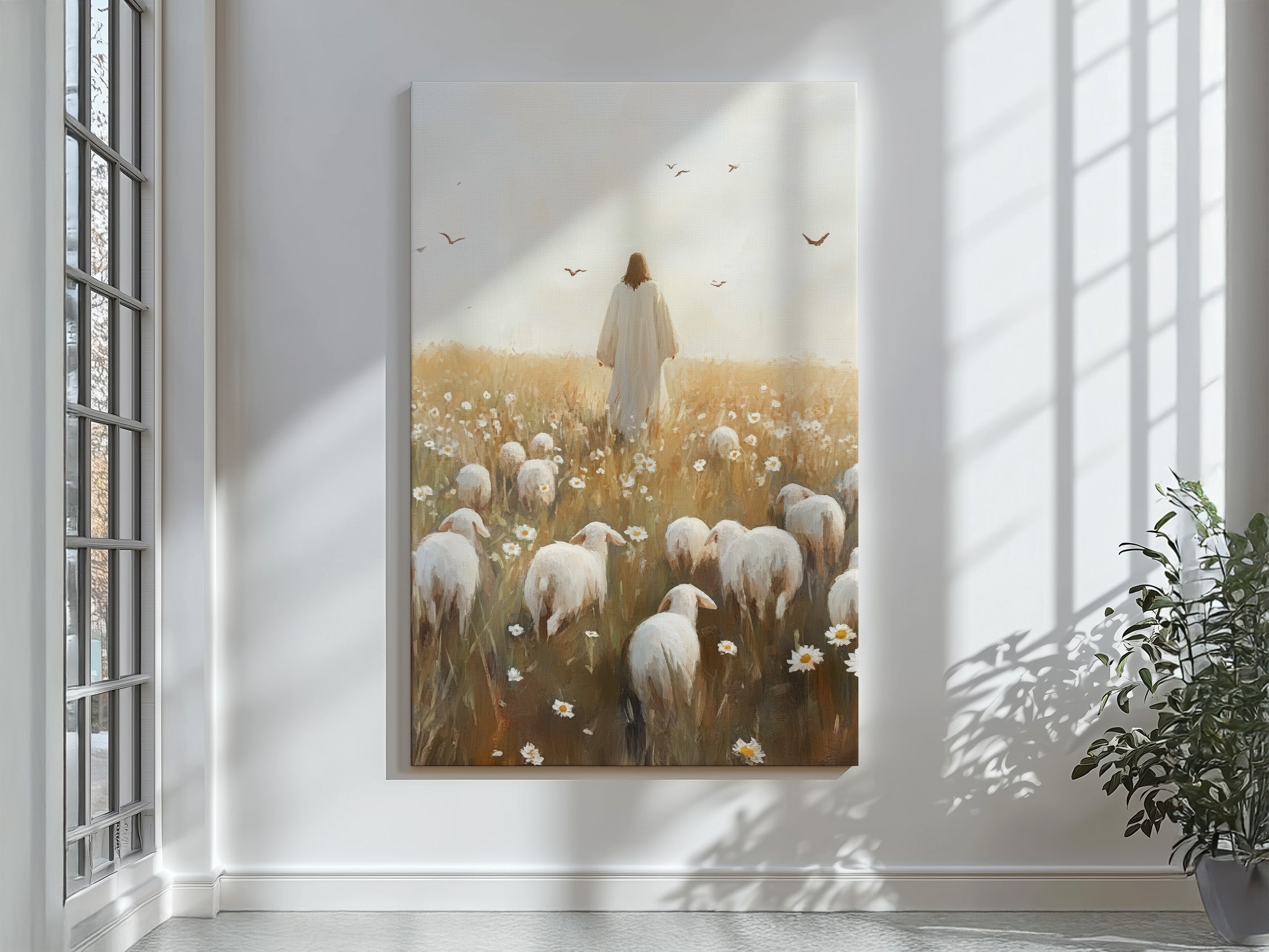 Safe in His Care #3 | Canvas Artwork
