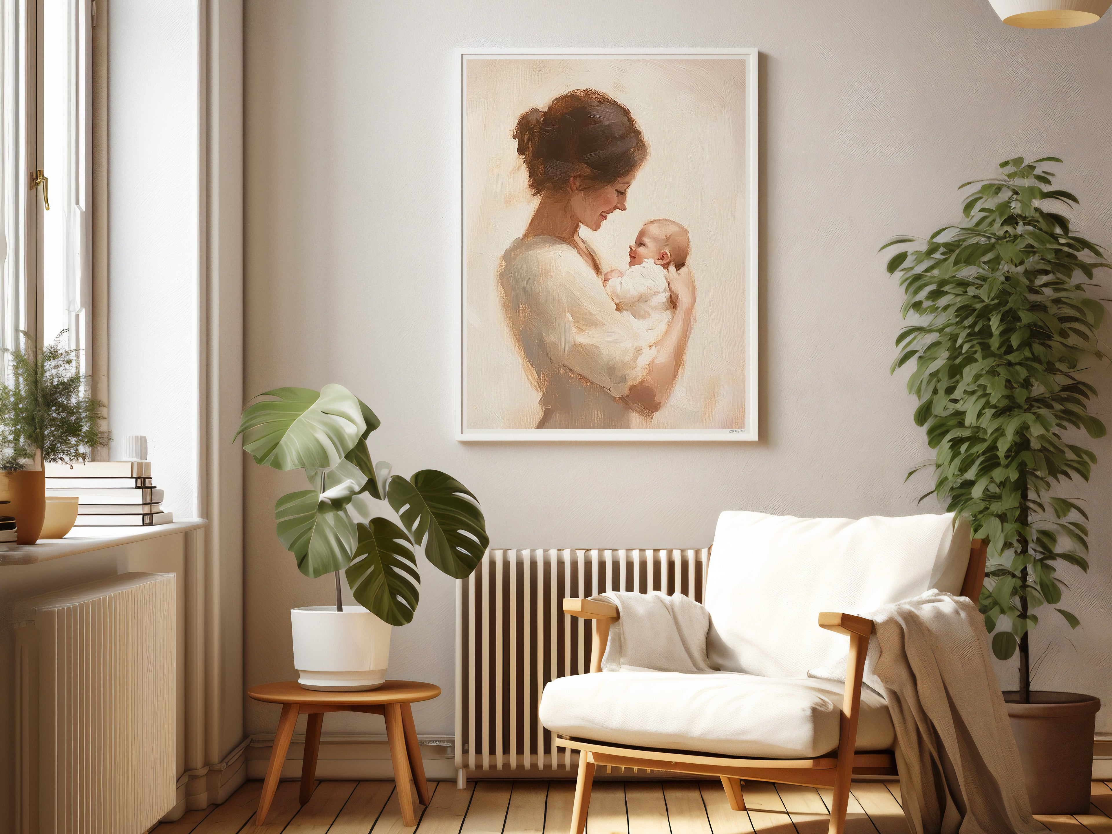 Mother's Love #2 | Signed Handmade Art Print