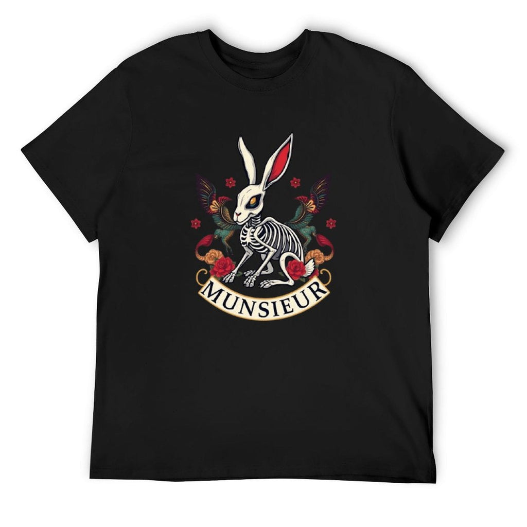 Munsieur Brand Tee "Rabbit FuFu" Streetwear Design Stylish Tee for Men