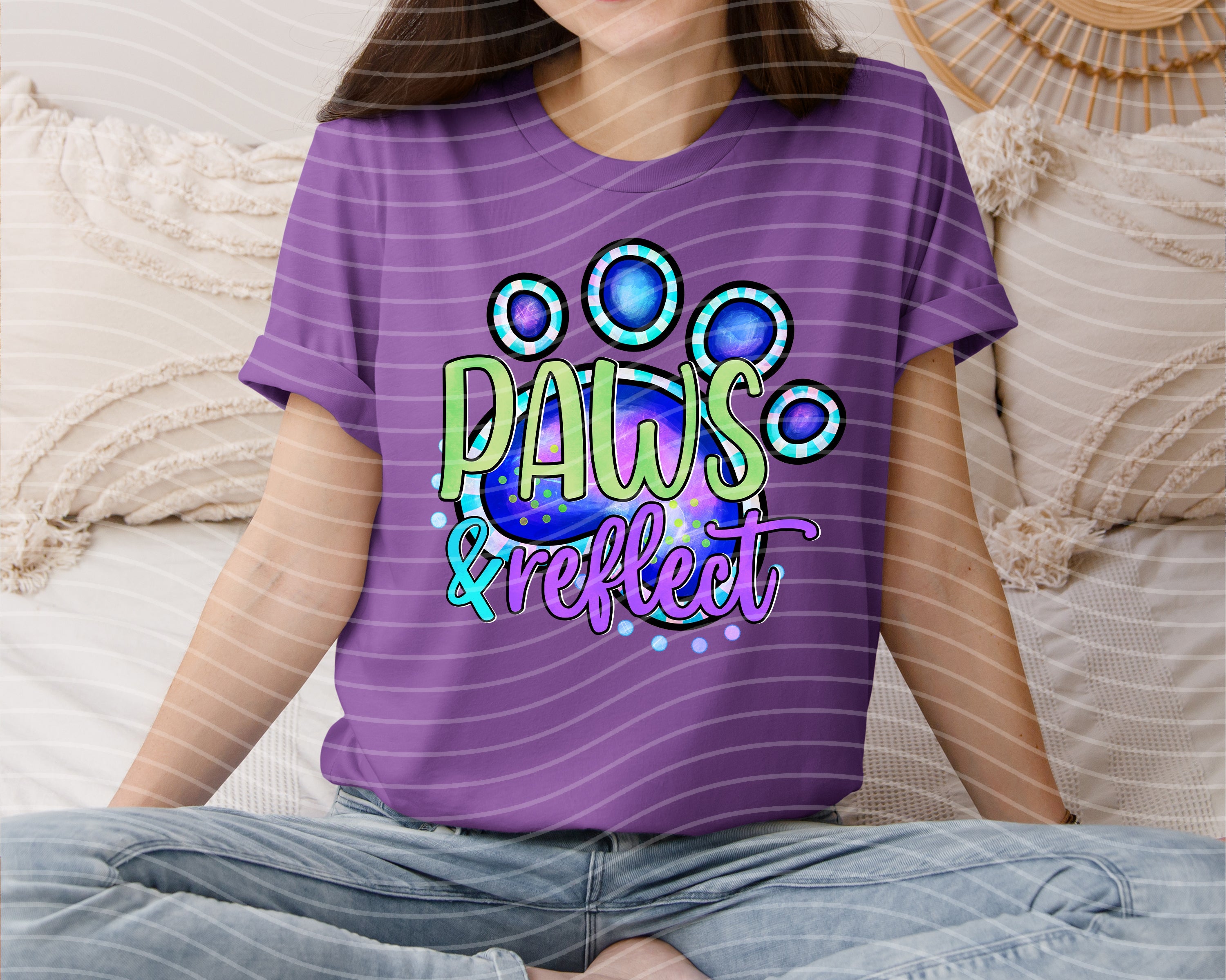 Paws & Reflect Graphic Tee